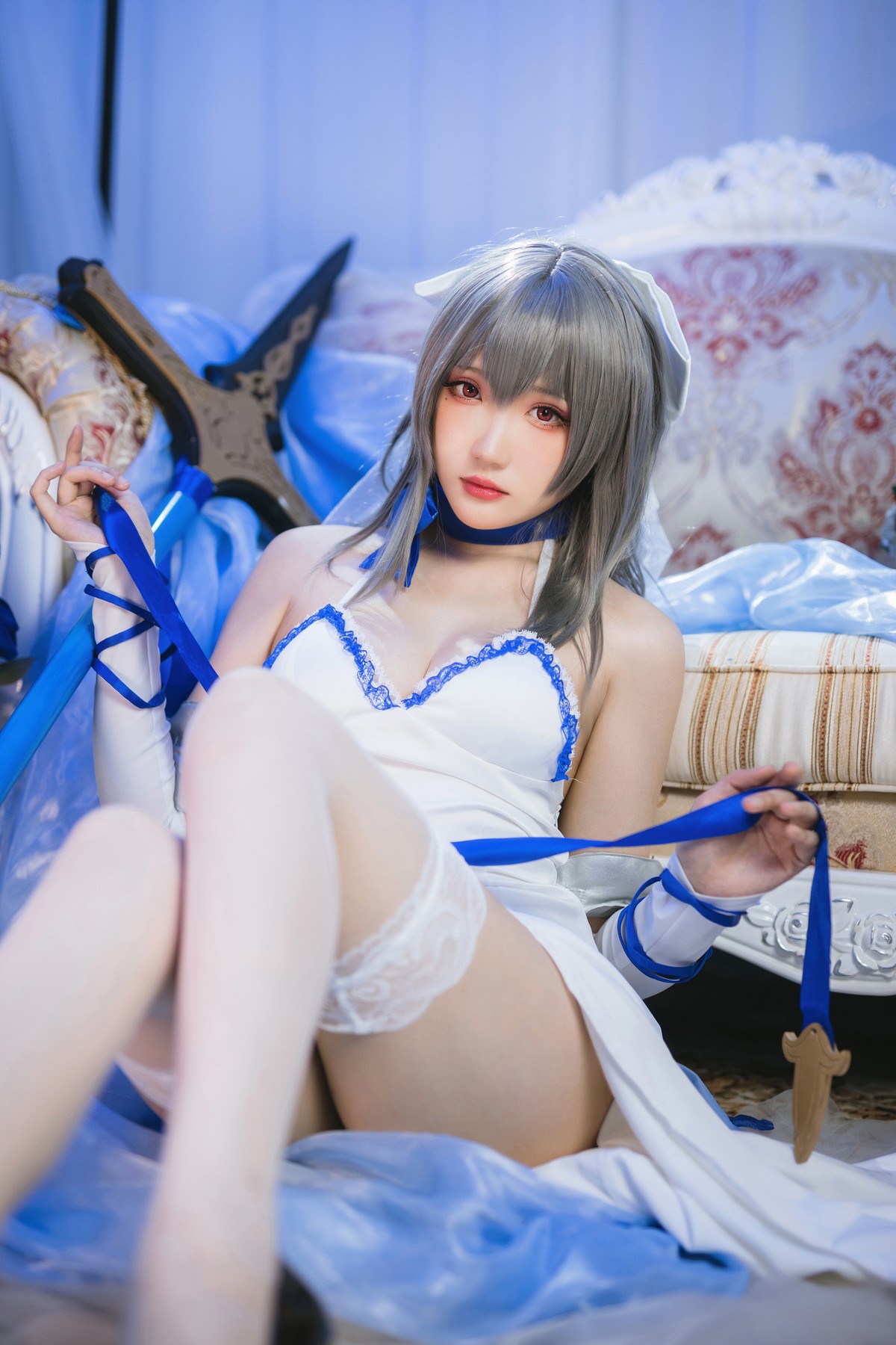 瓜希酱 Cosplay 路易九世礼服 17