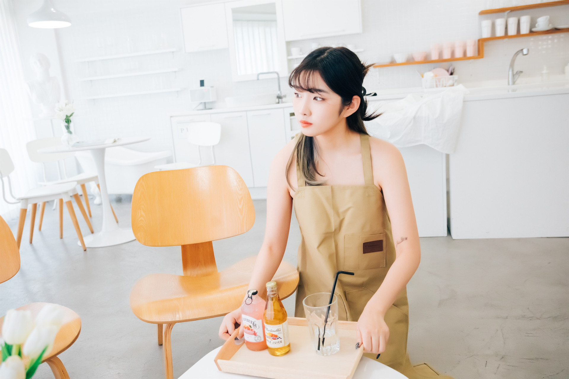 Sonson 손손, [Loozy] Nude Apron Set.02 32