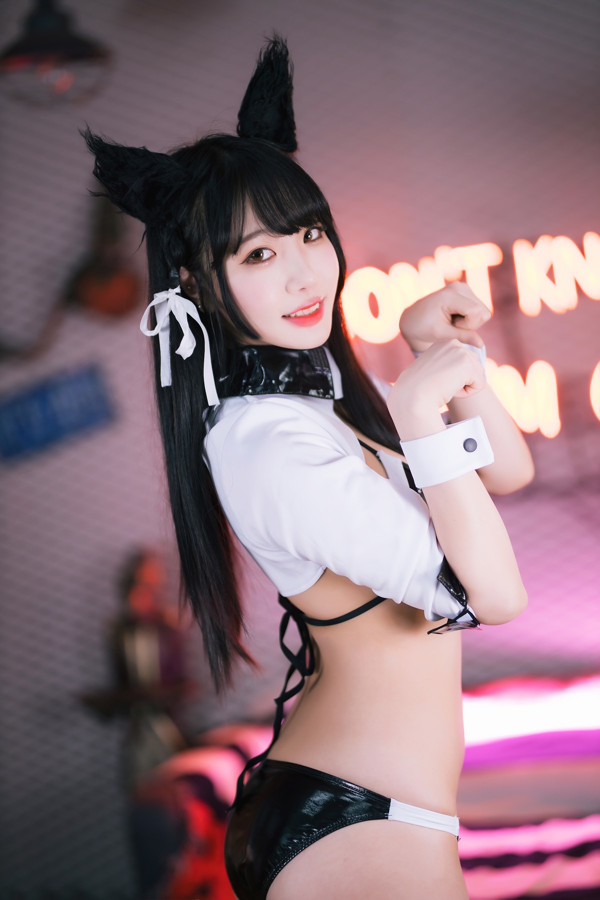 수련수련 Sooflower Cosplay Atago 爱宕 Racing Queen 15