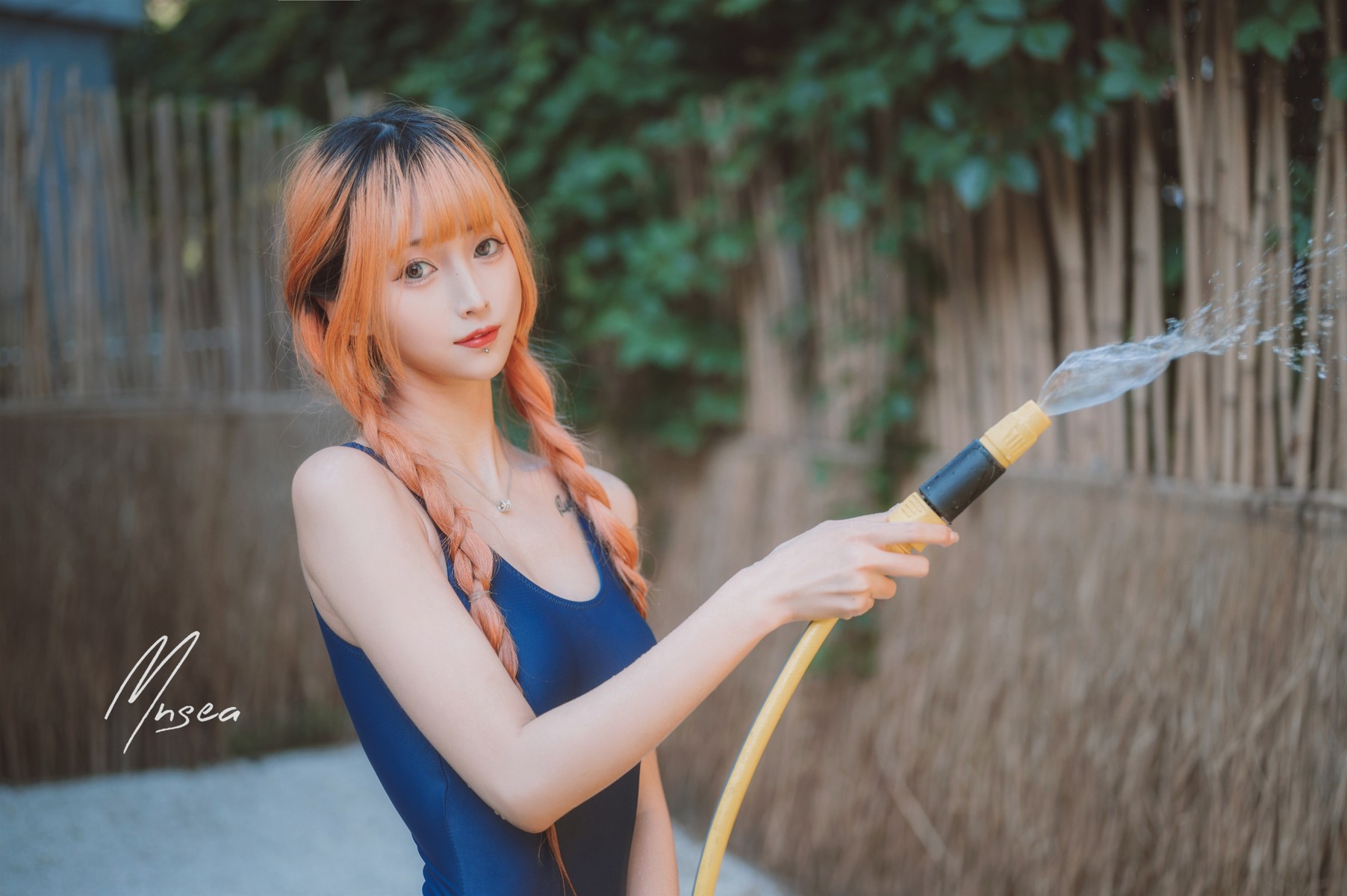 Cosplay 妹抖青写真 死库水 14