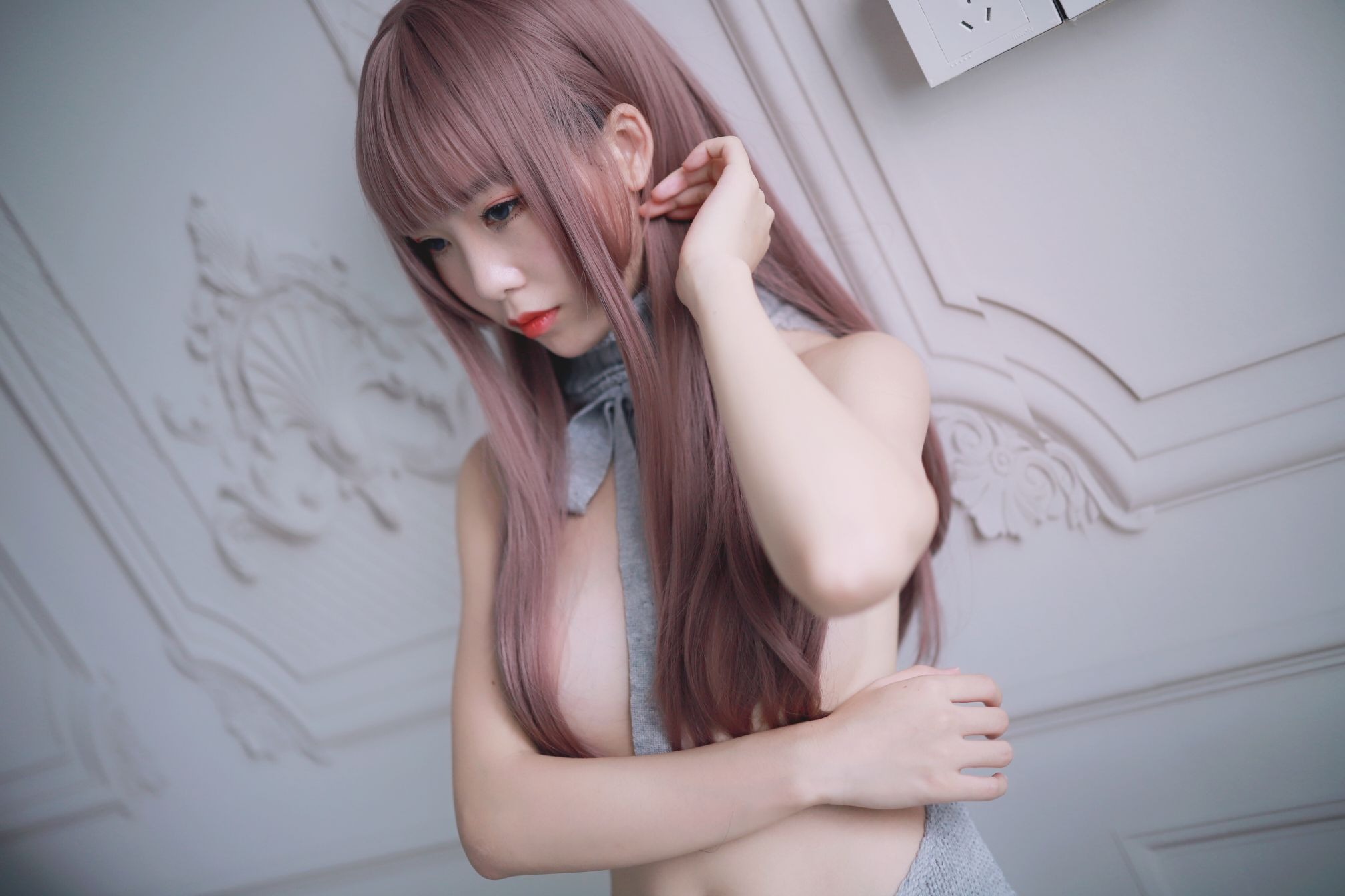 抖娘利世-露背毛衣[30P] 28