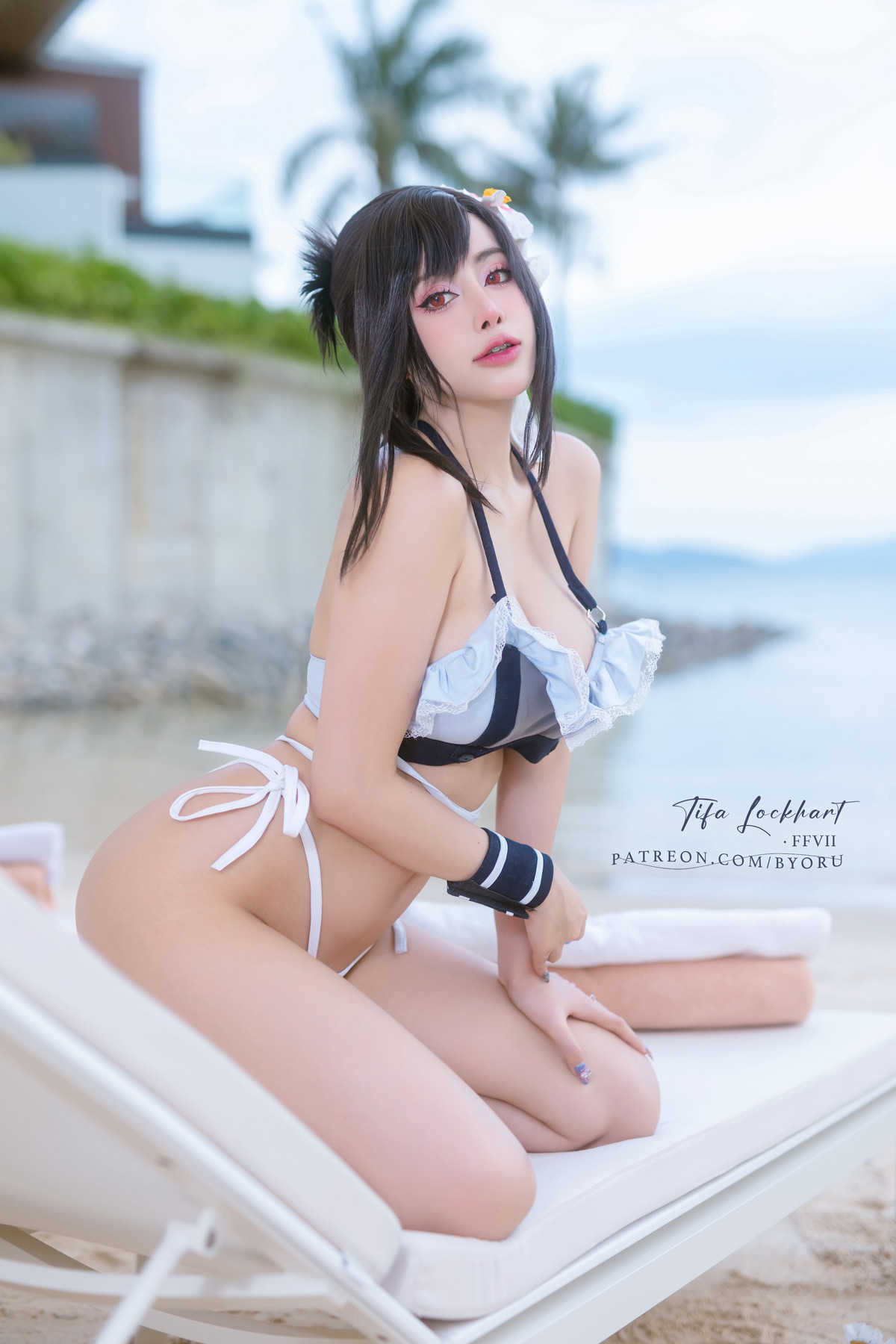 Cosplay 日本性感萝莉Byoru Tifa FF7r Bikini 10