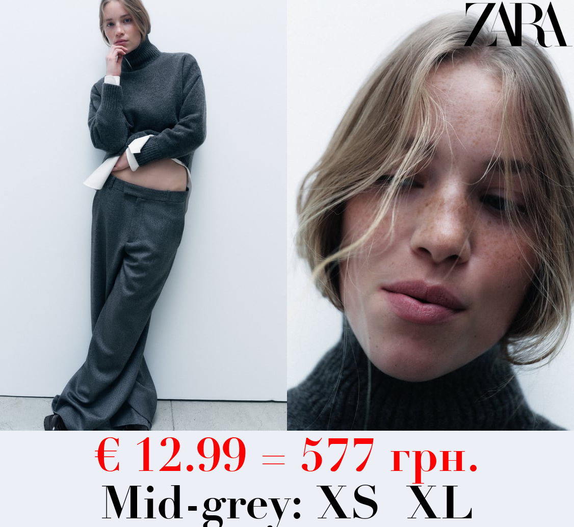 SOFT PLAIN KNIT SWEATER