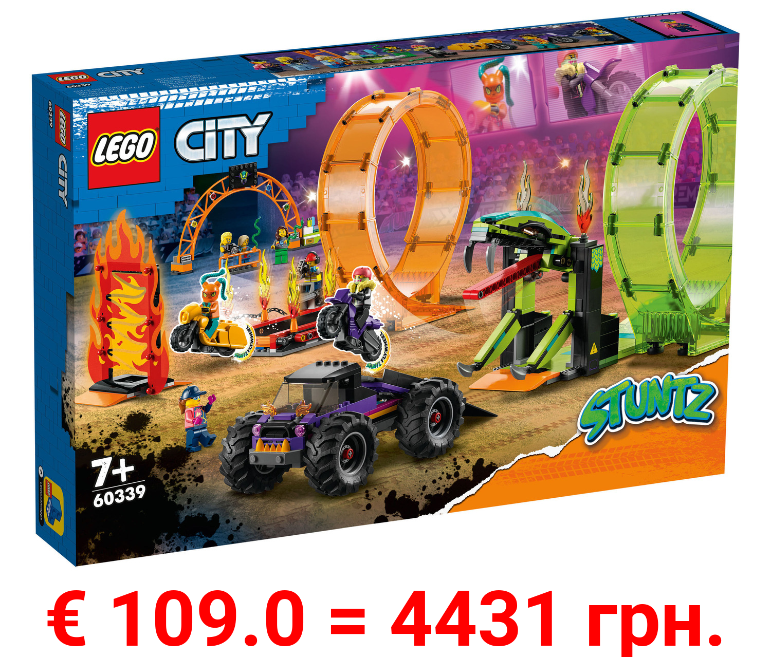 LEGO® City 60339 »Stuntshow-Doppellooping«