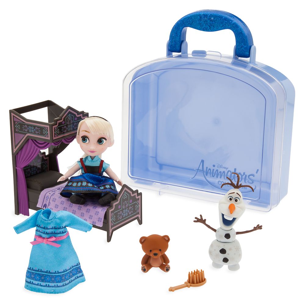 Disney Animators' Collection Elsa Mini Doll Play Set 