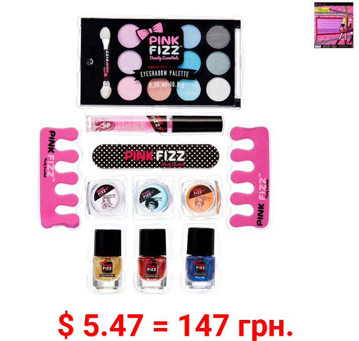 Pink Fizz Little Bow Chic Makeup Set, 11 Pieces