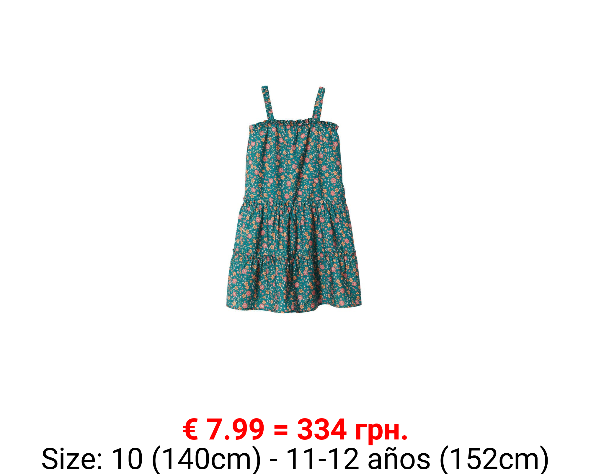 Vestido estampado floral