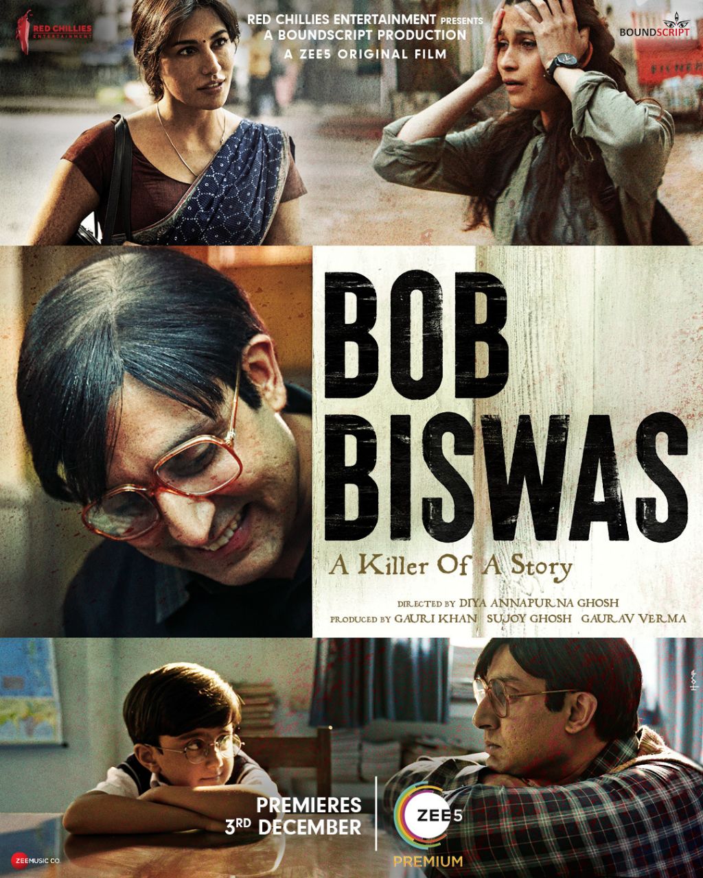 Bob Biswas (2021) Hindi 720p HEVC HDRip x265 AAC ESubs Full Bollywood Movie [650MB]