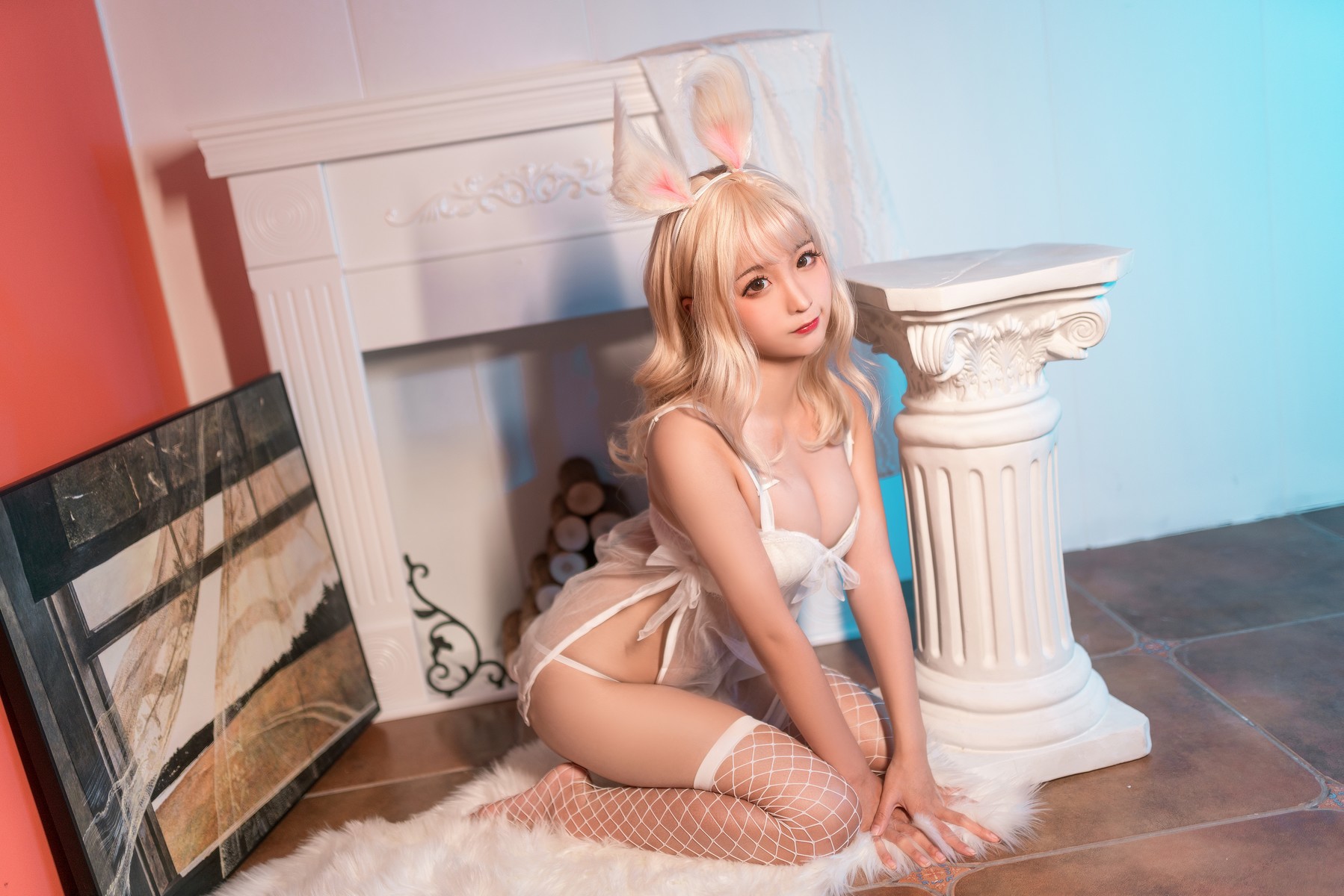 Cosplay 蠢沫沫 Chunmomo 小白兔 3