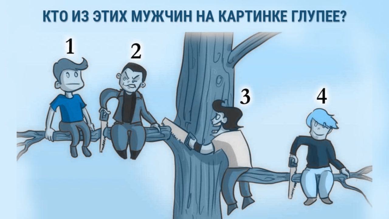 Кто на картинке самый глупый