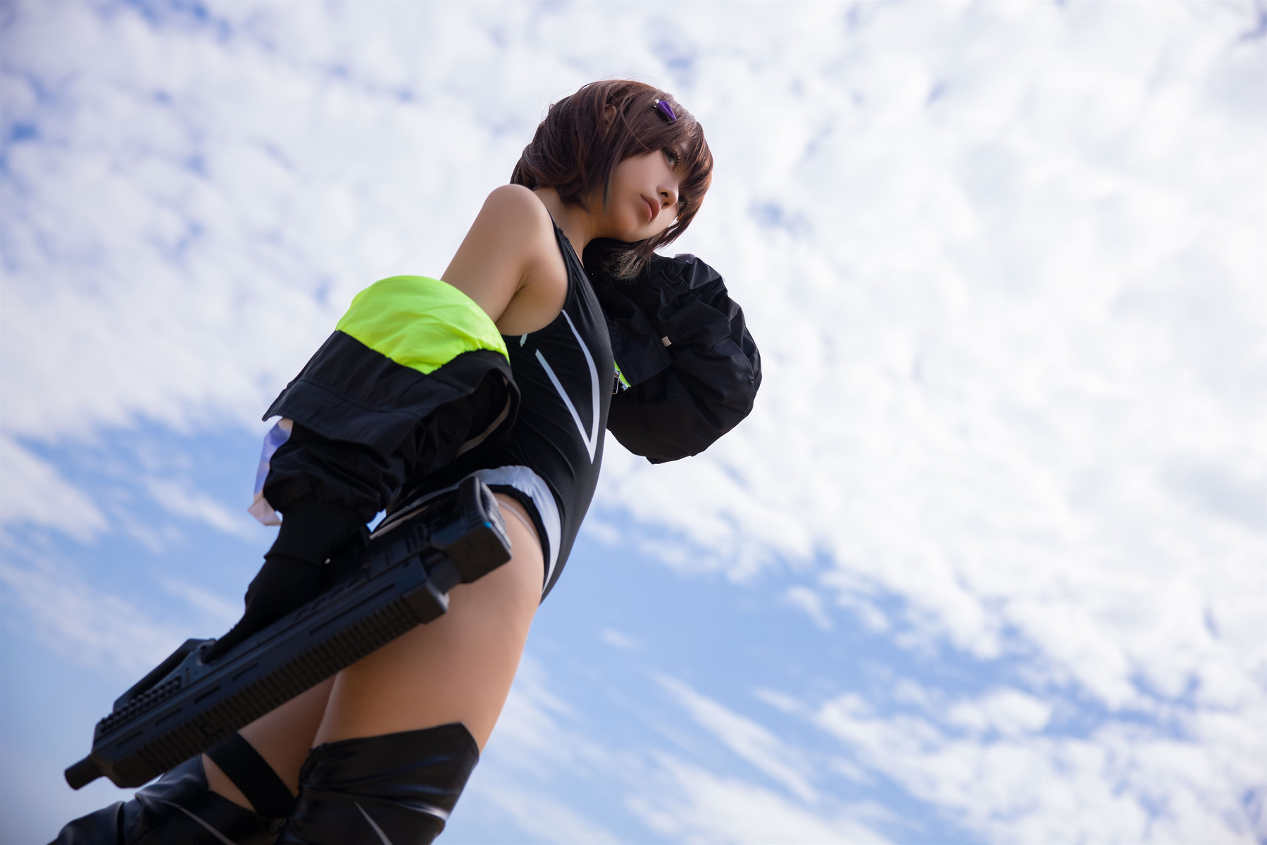 Cosplay G44不会受伤 水泳部的部長 21