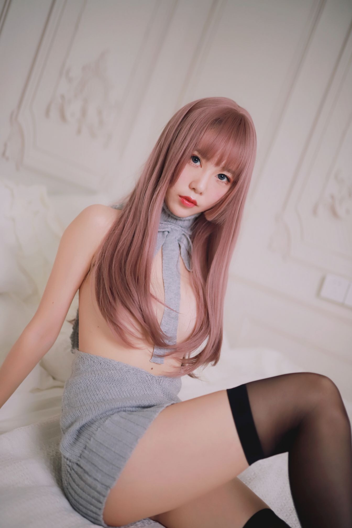 抖娘利世-露背毛衣[30P] 20