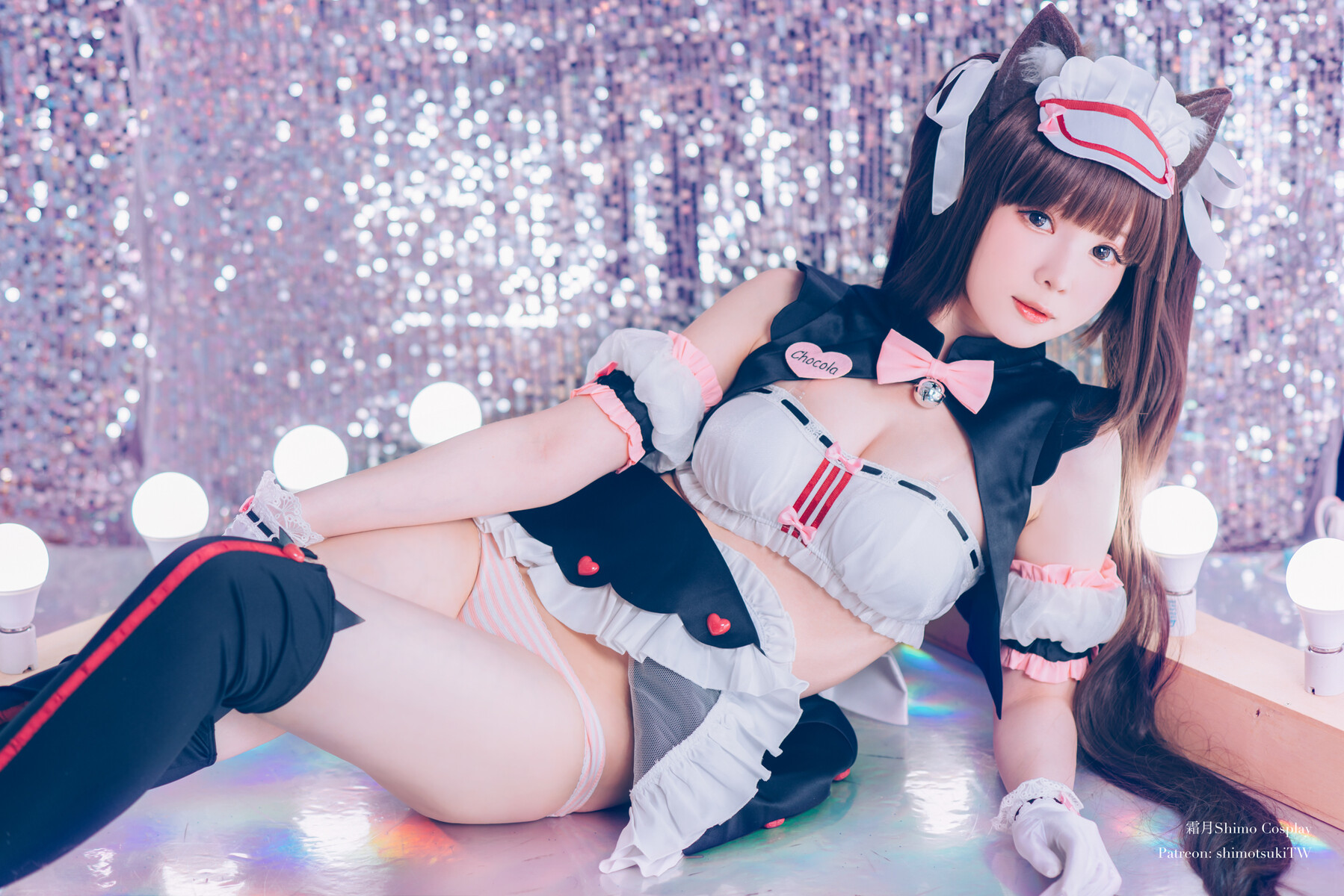 [霜月shimo] NEKOPARA 巧克力賽車服-12張 12