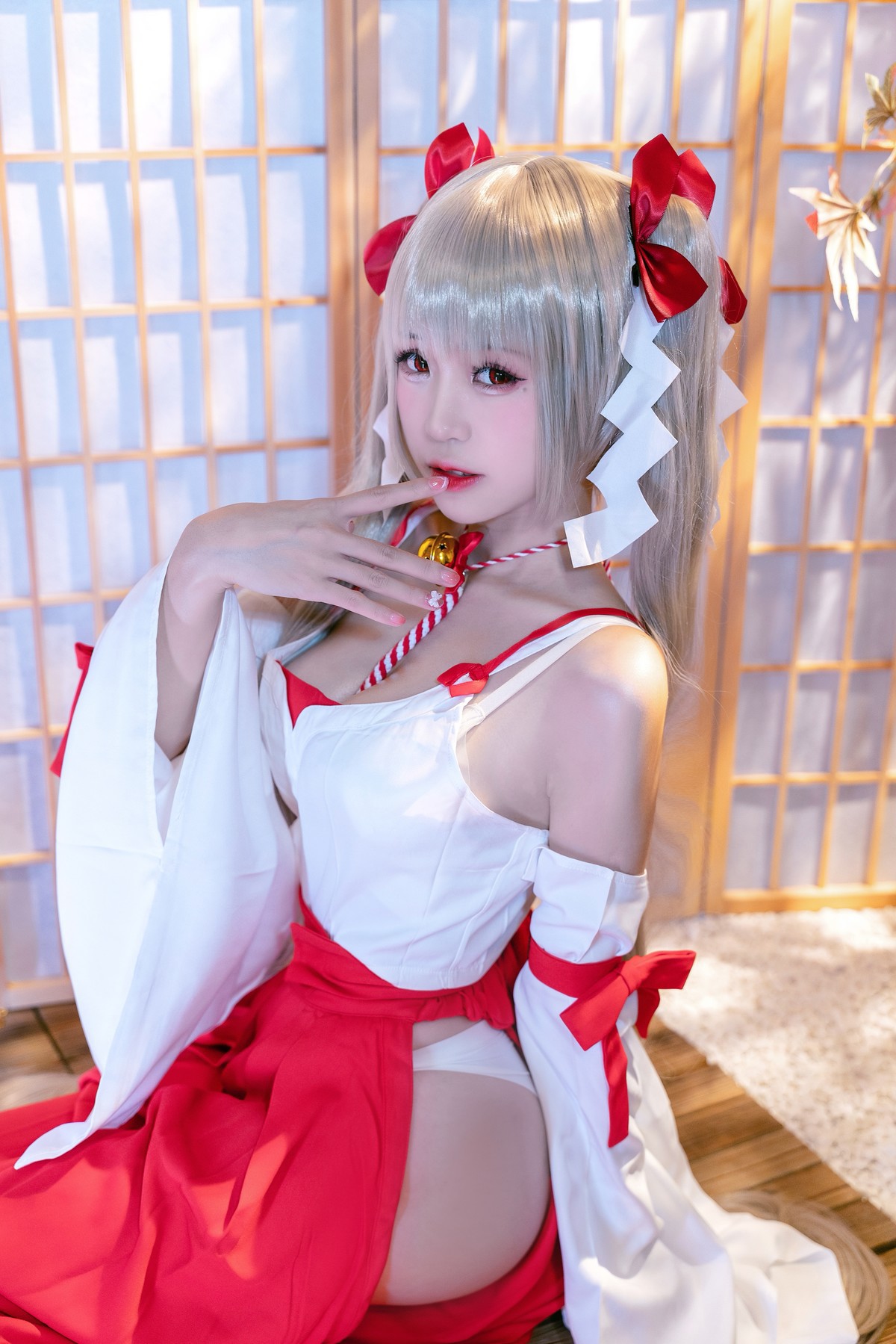 Cosplay 可畏巫女 miko酱 16