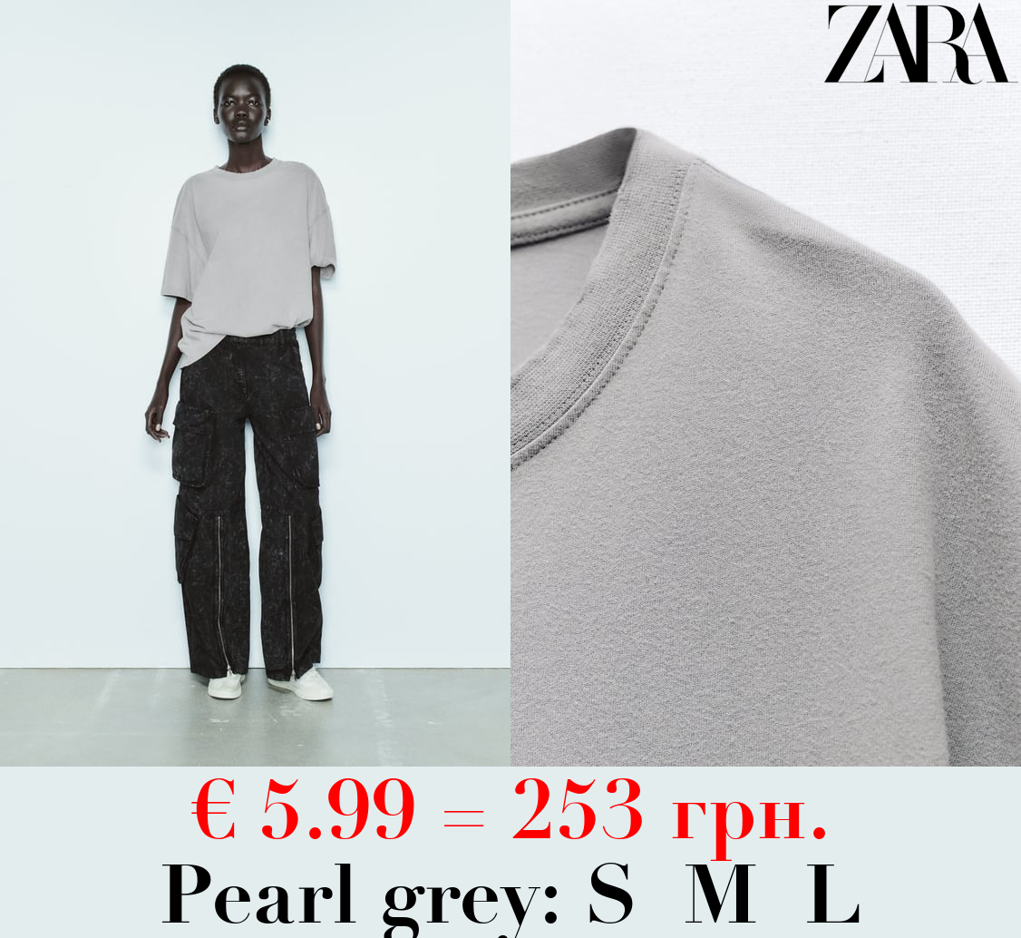 FADED-EFFECT T-SHIRT