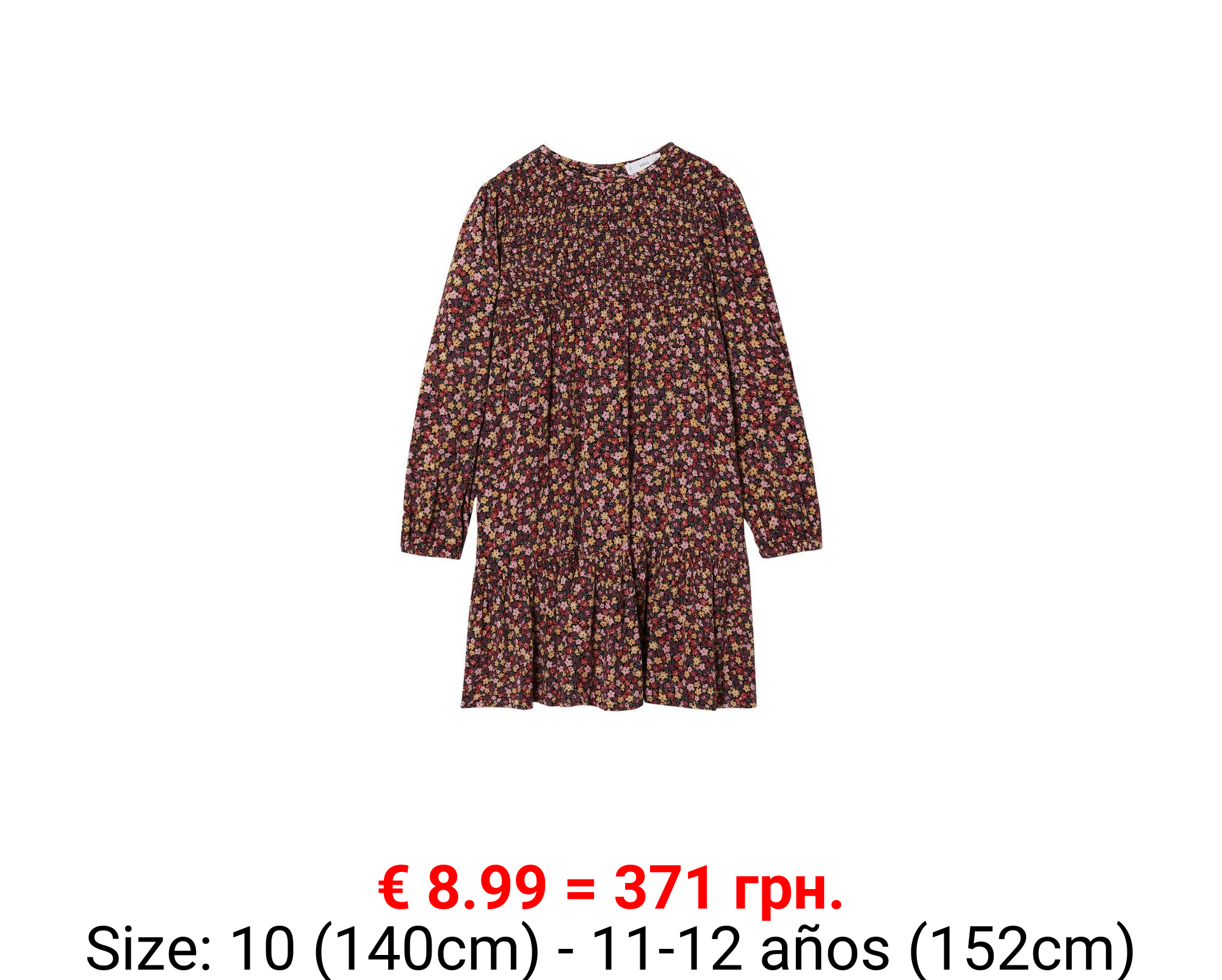 Vestido estampado floral