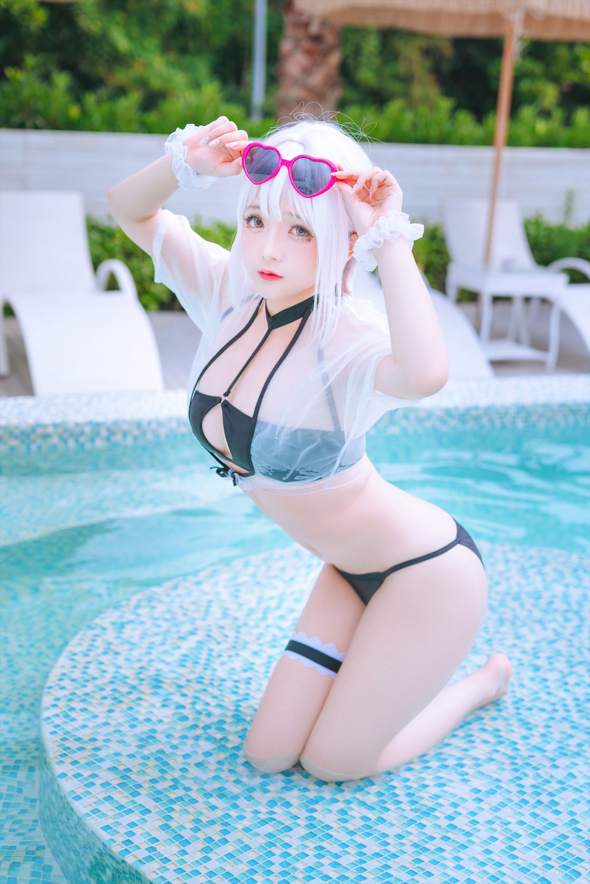 Cosplay 日奈娇 天狼星泳装 12