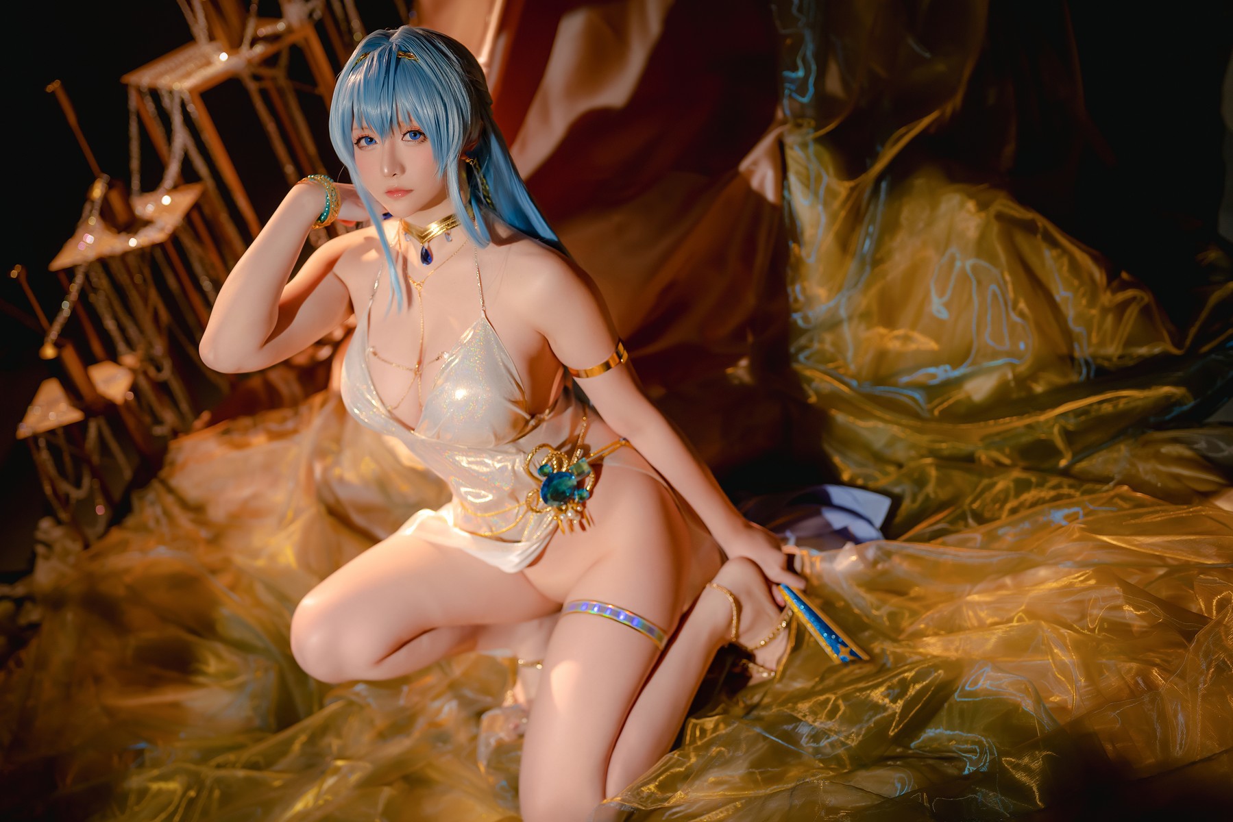 Cosplay 星之迟迟Hoshilily Nikke-海伦 42