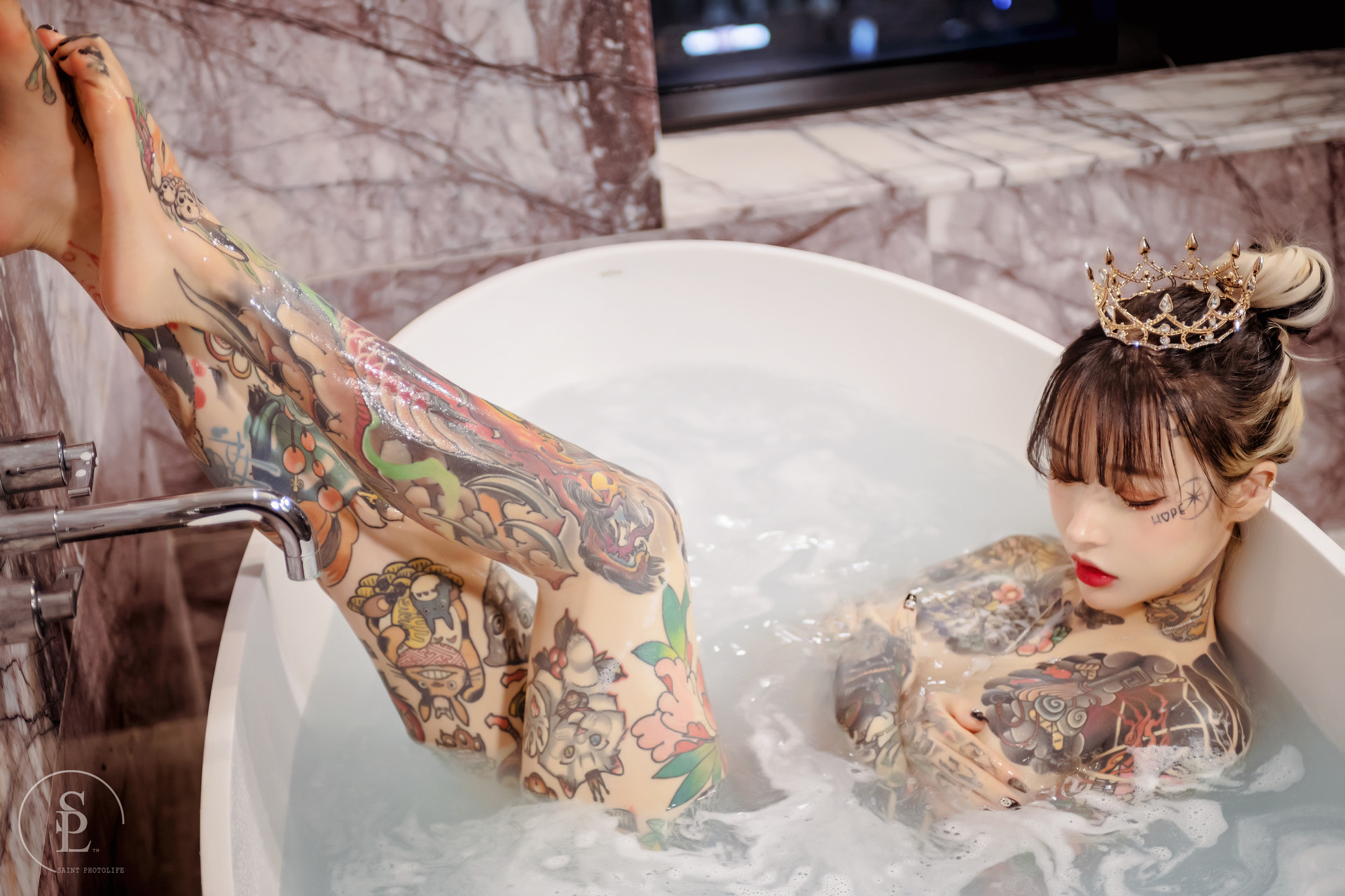 YoKo 요코, [SAINT Photolife] Bubbles 54