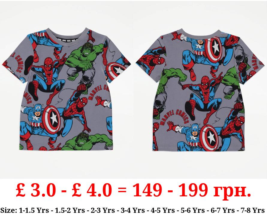 Marvel Avengers Grey T-Shirt