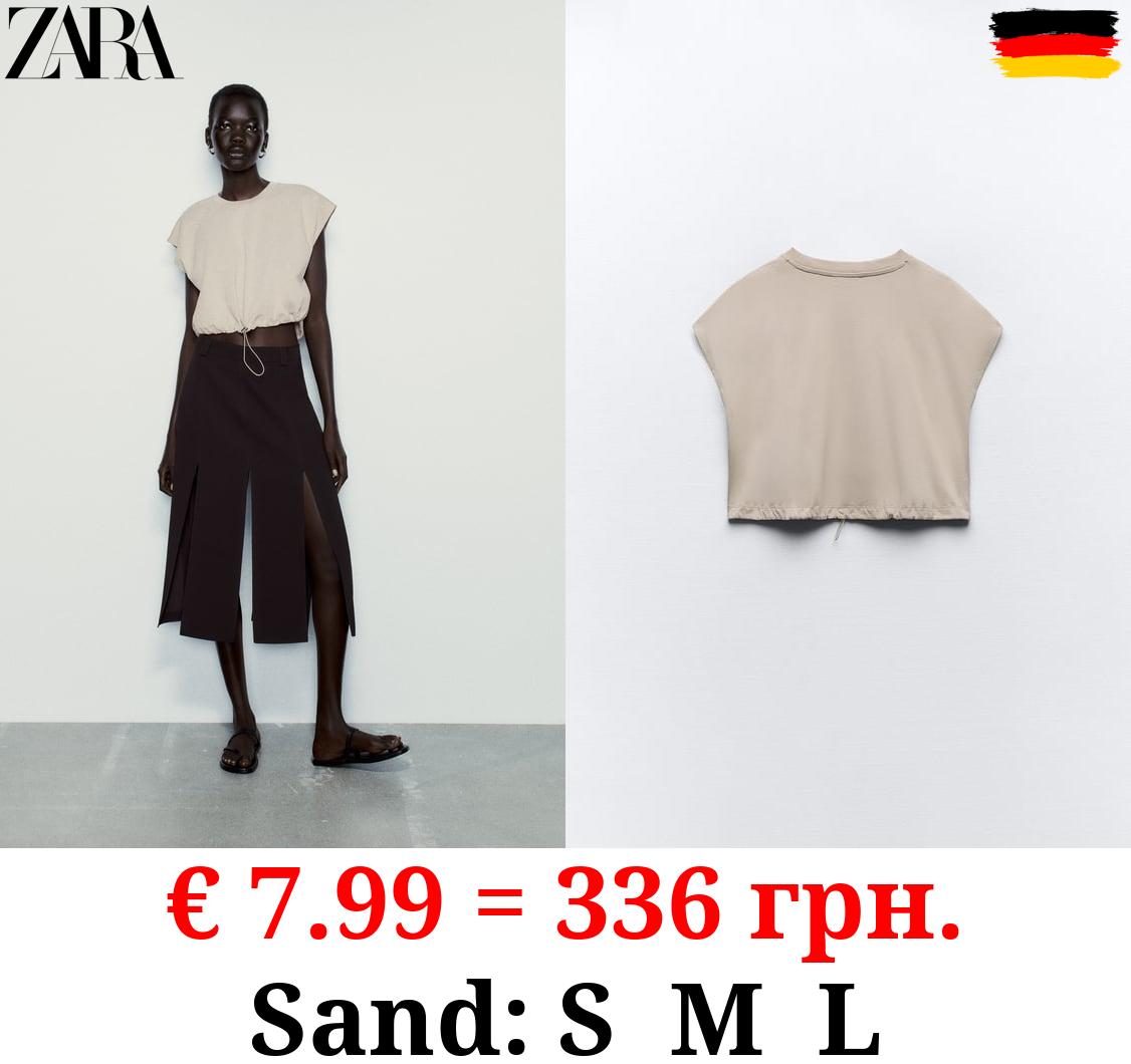 CROPPED STOPPER T-SHIRT