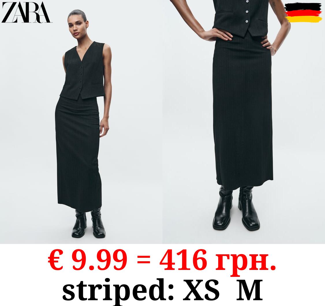 ZW COLLECTION PINSTRIPE SKIRT