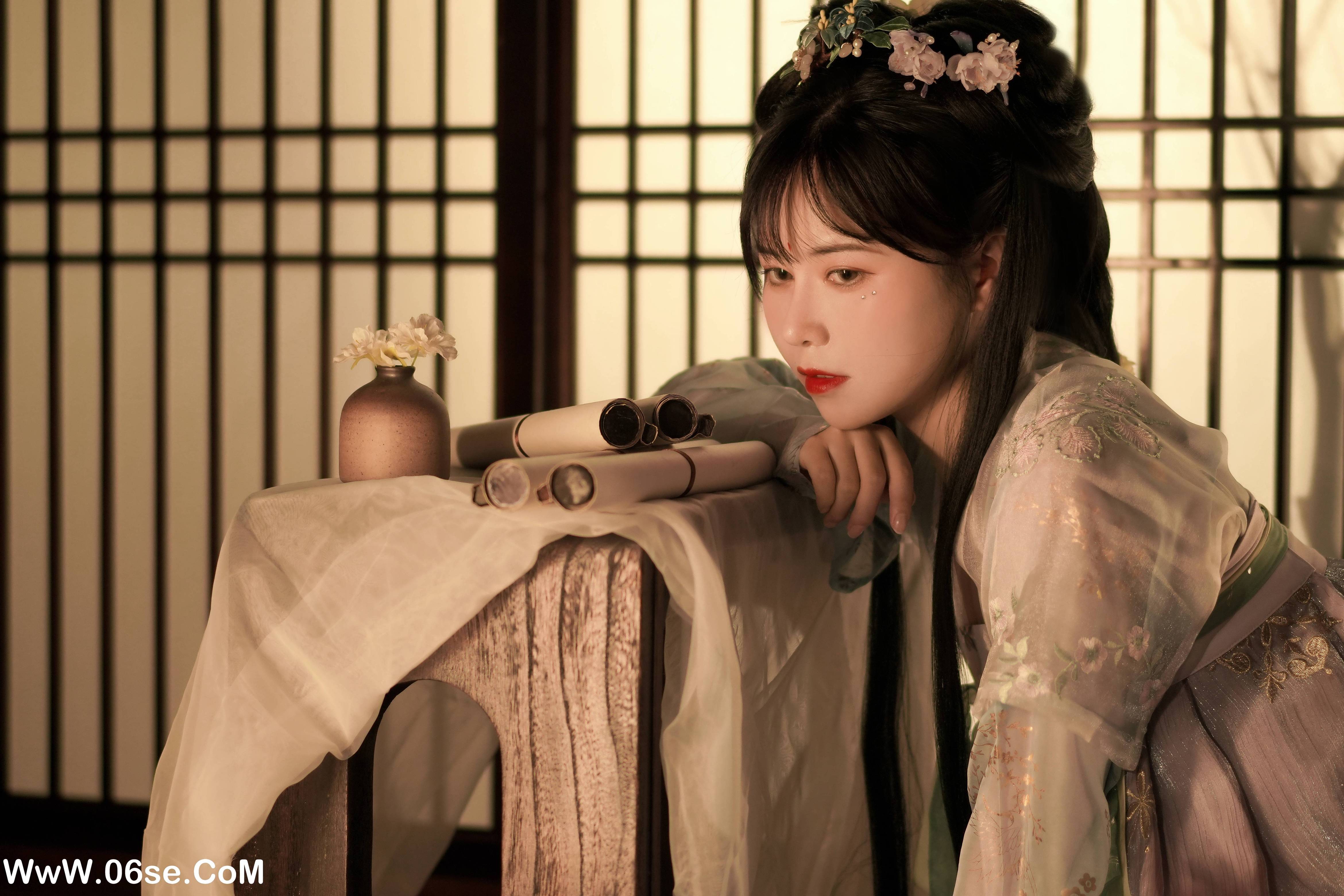 图片[5]-[YITUYU艺图语]2022.09.28 画中仙 鹤鸣之应-[23+1P／624MB]-六色网