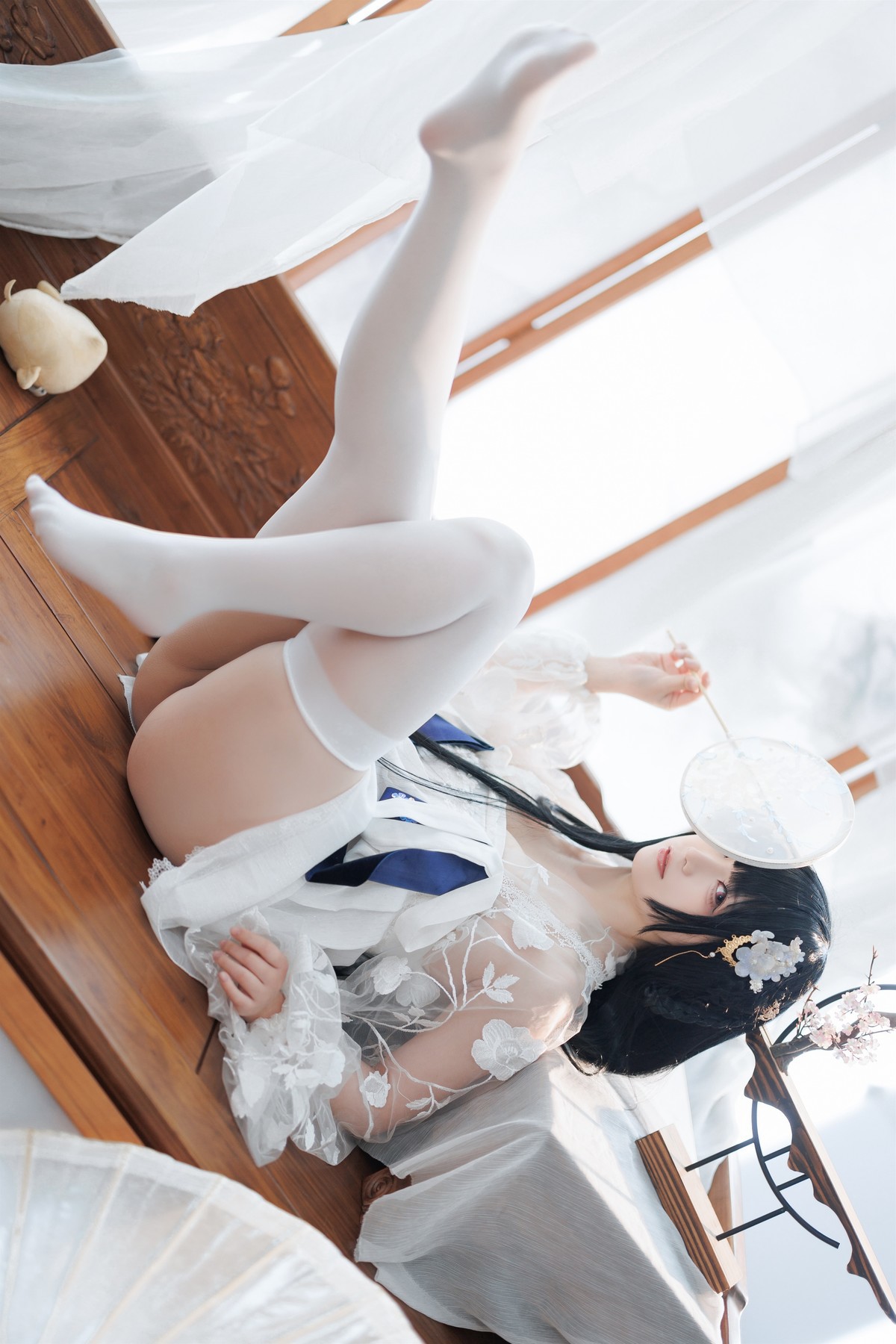 Cosplay 樱落酱 逸仙 膏发凝脂 15