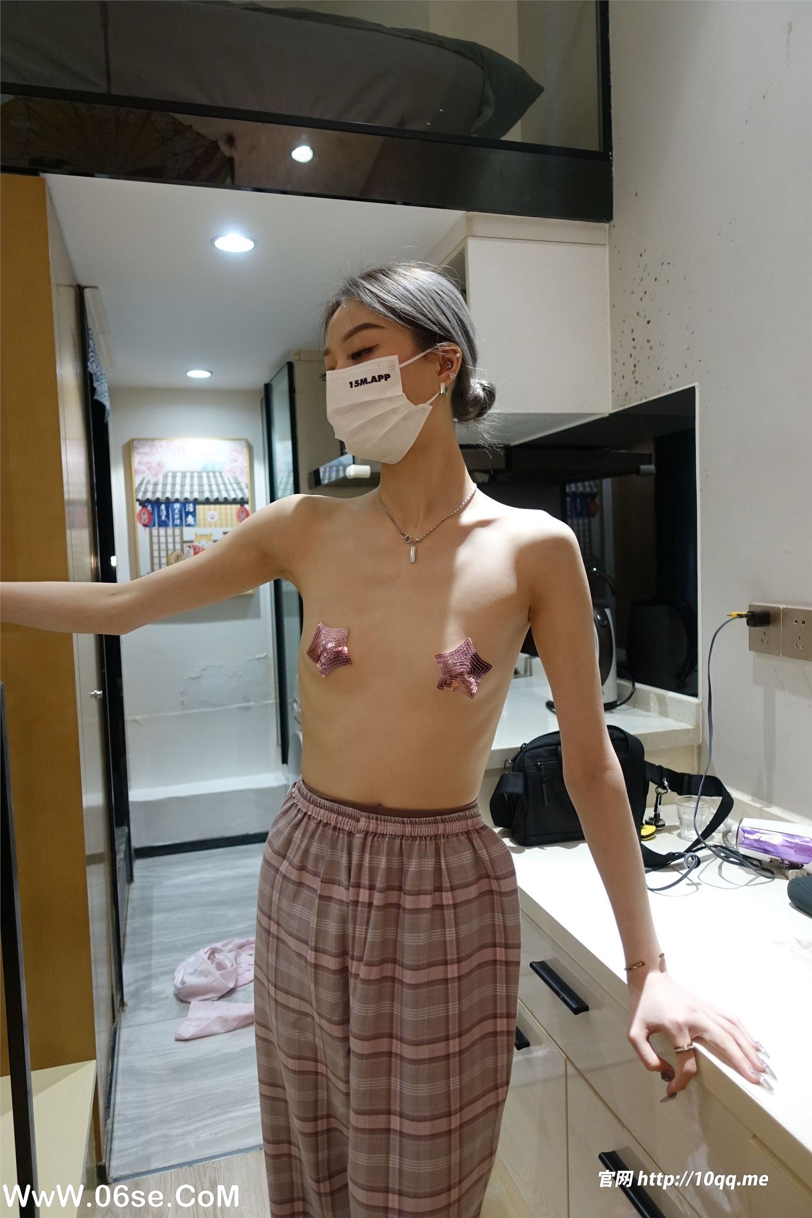 图片[50]-[ROSI写真]口罩系列 2023.10.28 NO.2694-六色网