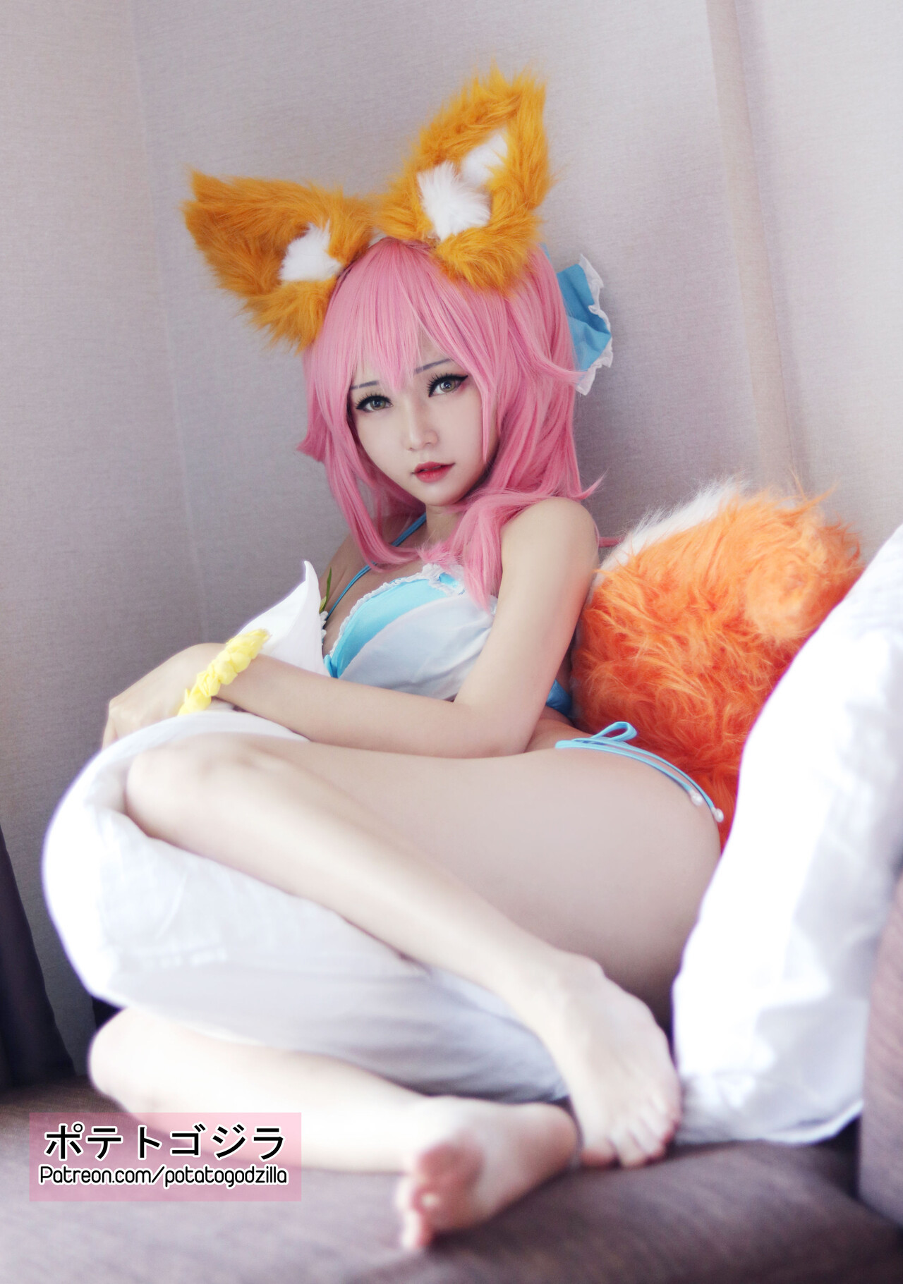 [Potato Godzilla ポテトゴジラ] Tamamo Bikini 5
