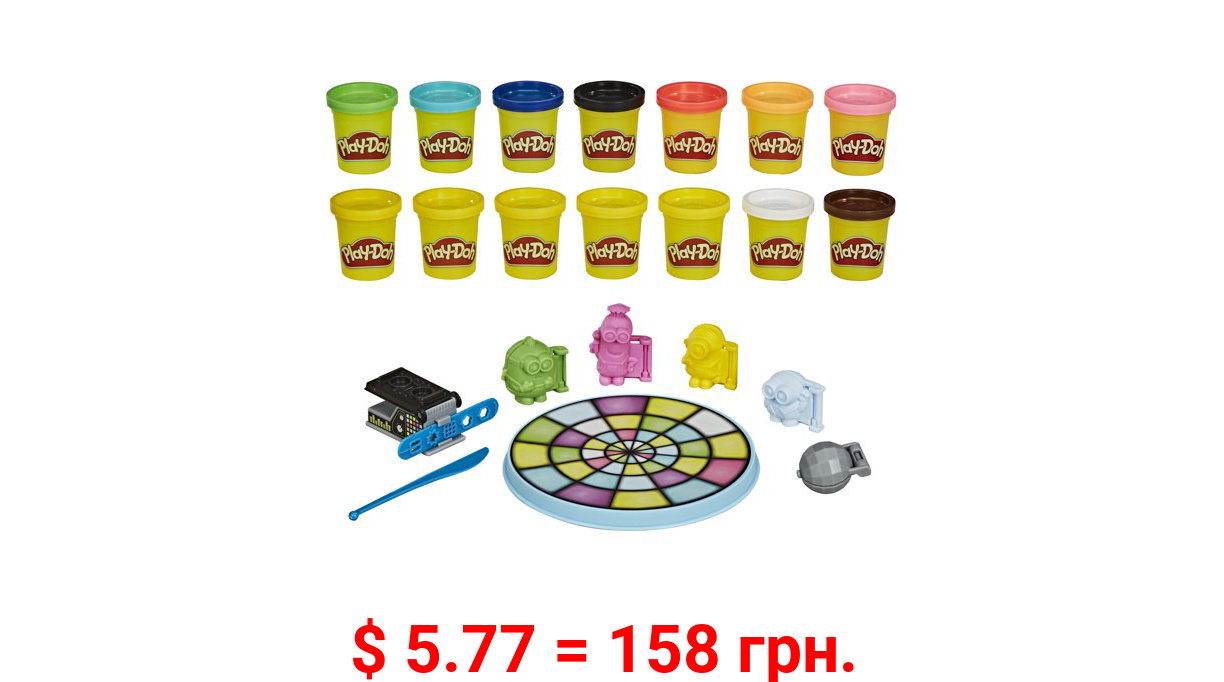 Play-Doh Minions: The Rise of Gru Disco Dance-Off Toy, Includes 14 Cans