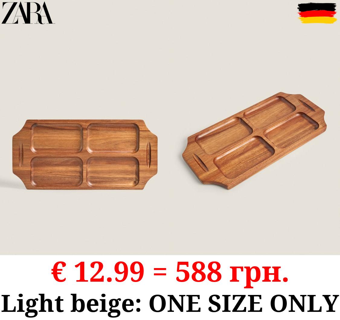 WOODEN APPETISER TRAY