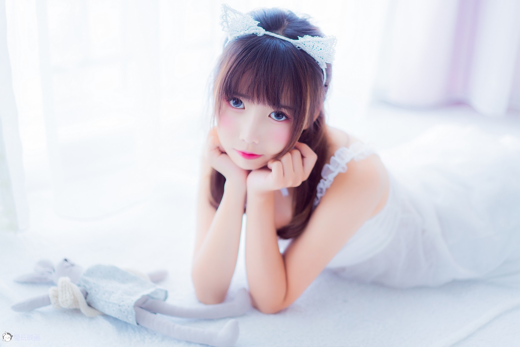 Cosplay 面饼仙儿 吊带睡衣 30