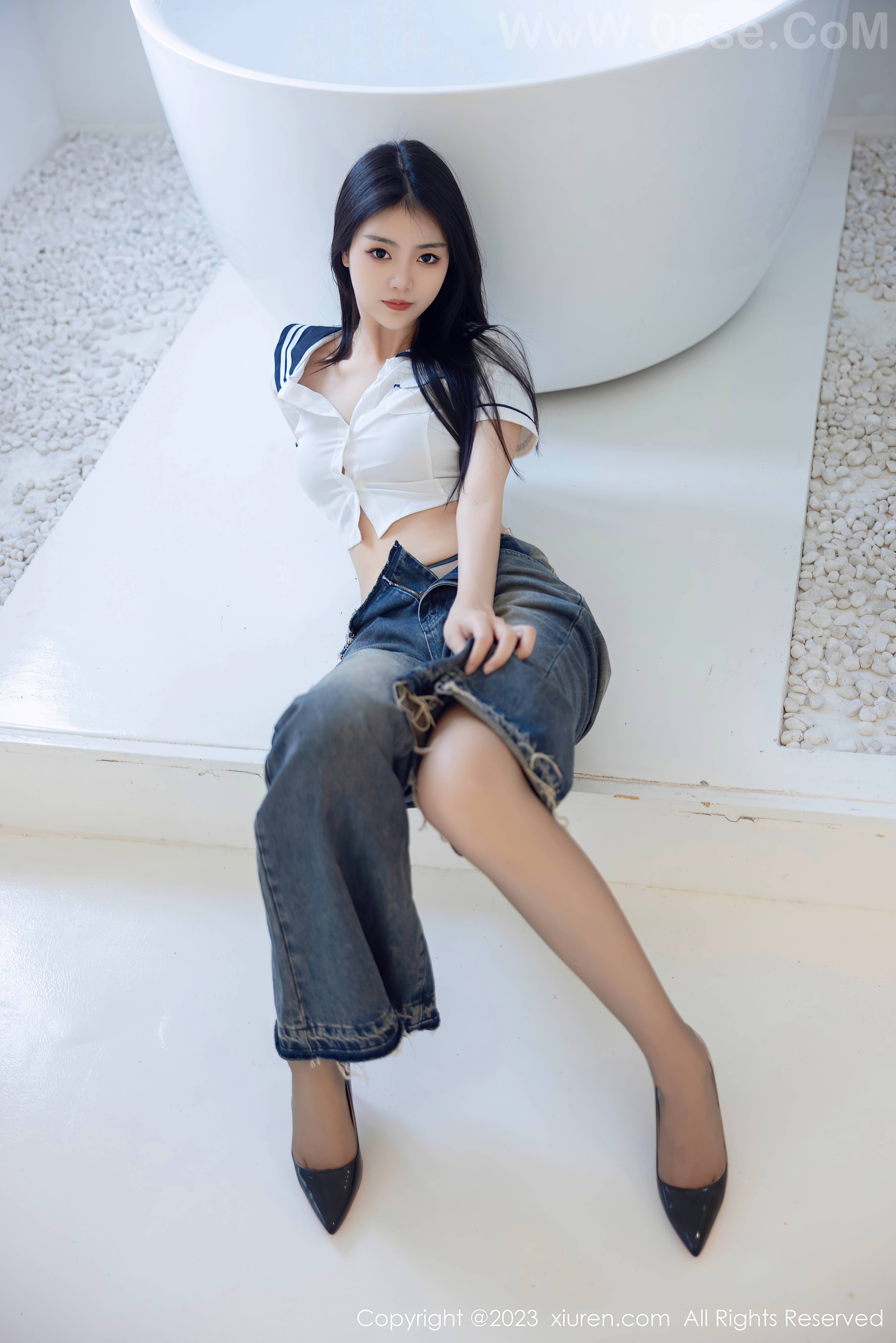 图片[9]-[XiuRen秀人网] 2023.07.05 NO.7027 可樂Vicky 牛仔裤 [82+1P642M]-六色网