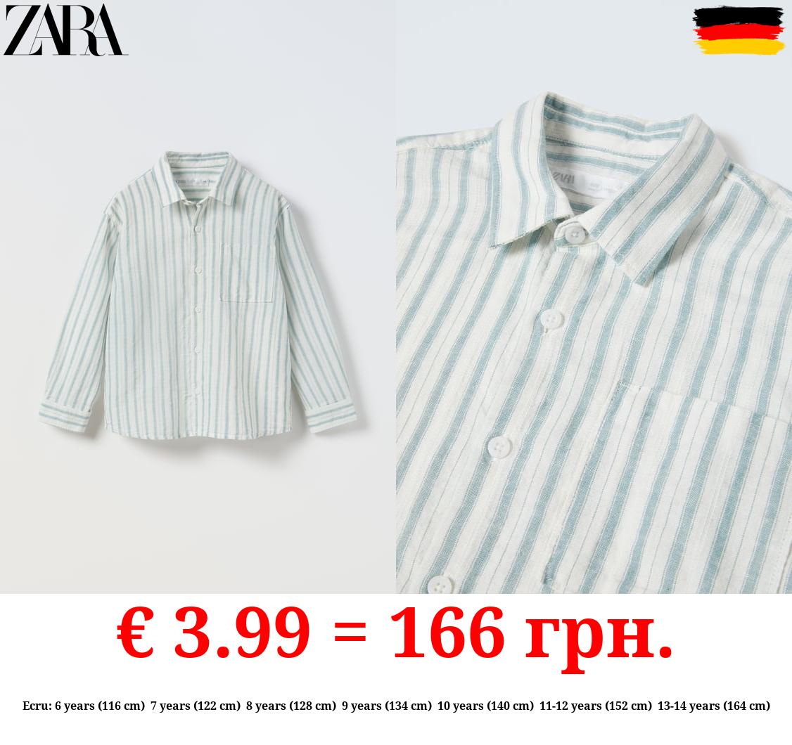 STRIPED SHIRT WITH POCKET