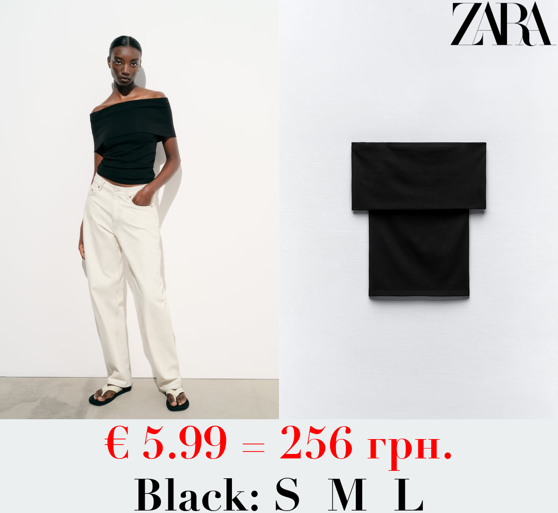 OFF-THE-SHOULDER TOP