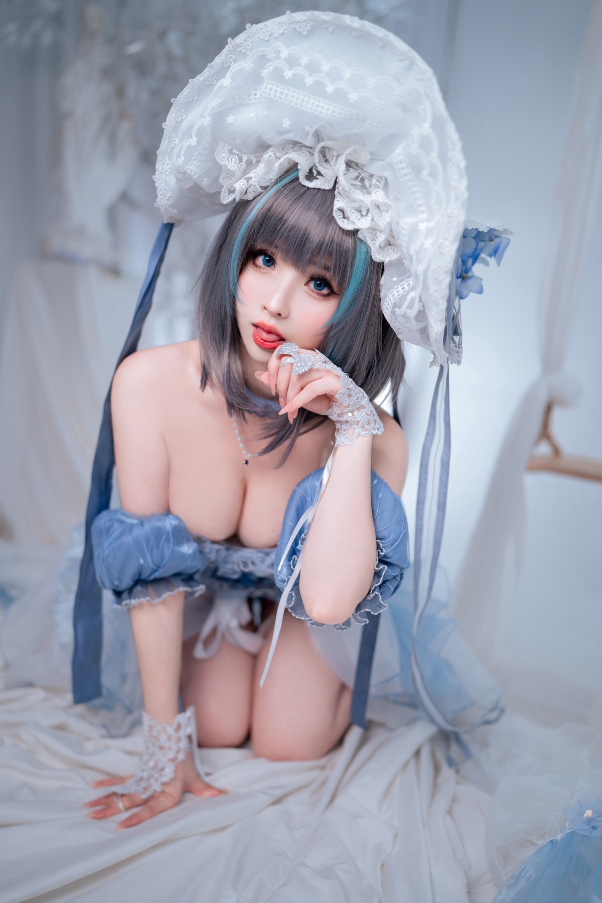 Cosplay Rioko凉凉子 柴郡冰雪公主 22