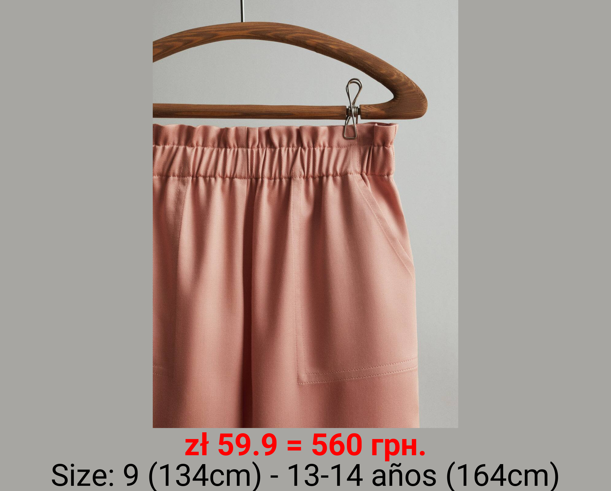 Pantalón lyocell paperbag