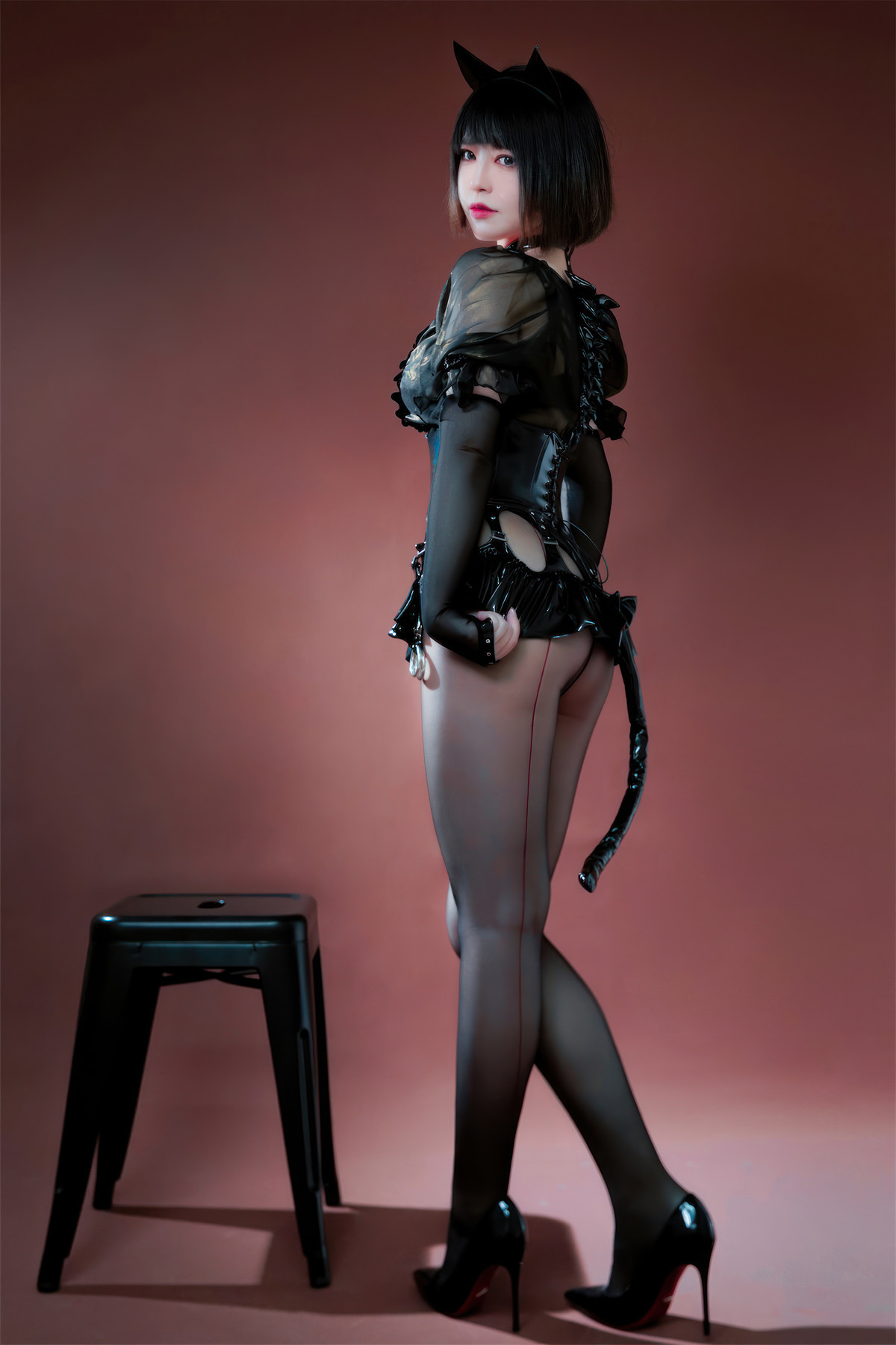 Cosplay 半半子Banbanko 黑猫NEKO 6