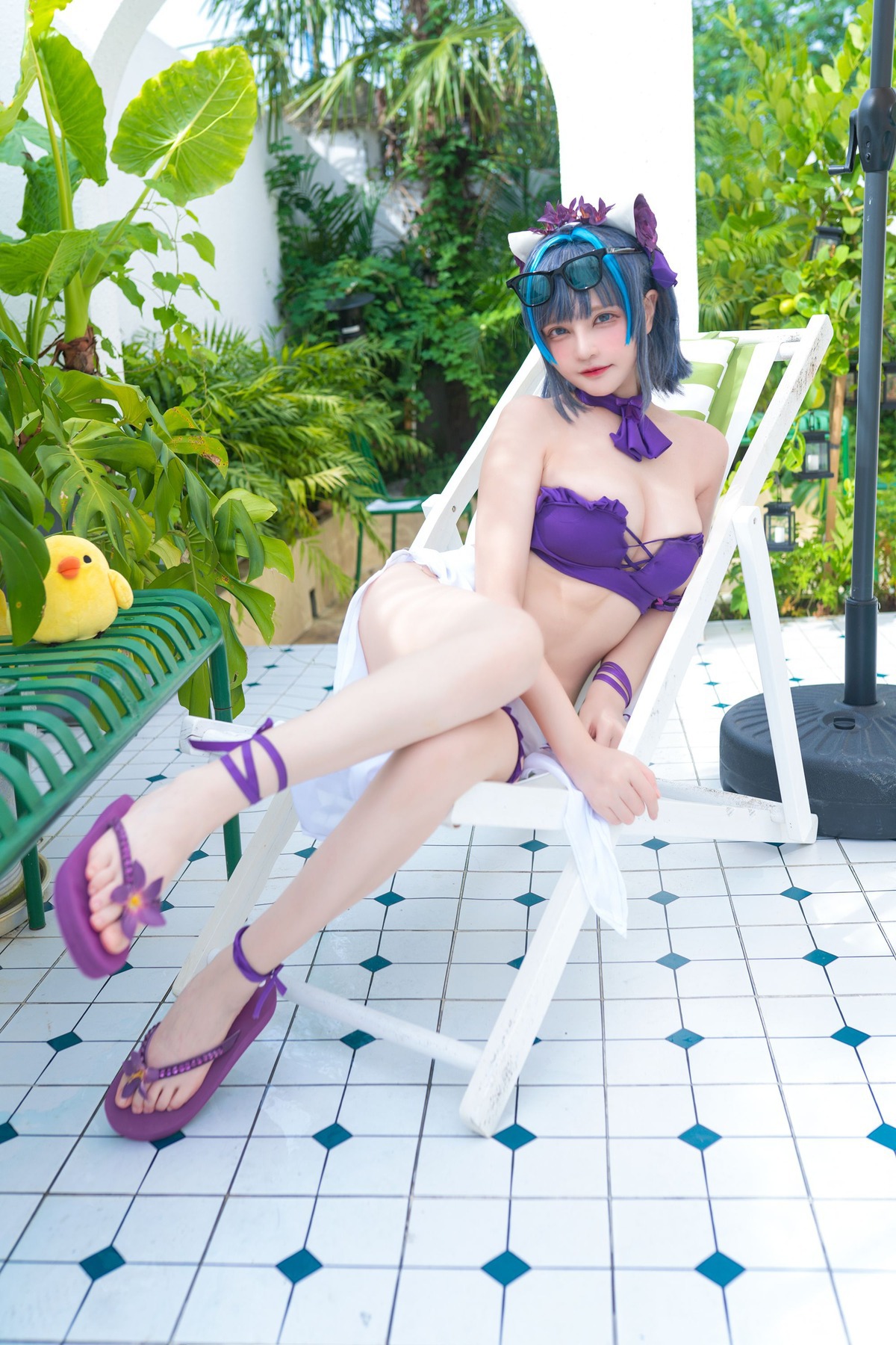 [Senya Miku 千夜未来] Cheshire Swimsuit 18