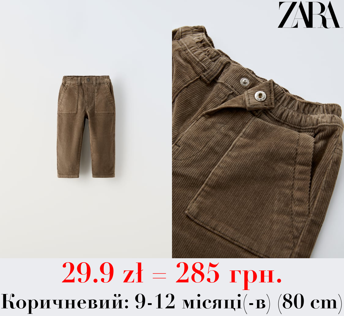 ВЕЛЬВЕТОВІ ШТАНИ