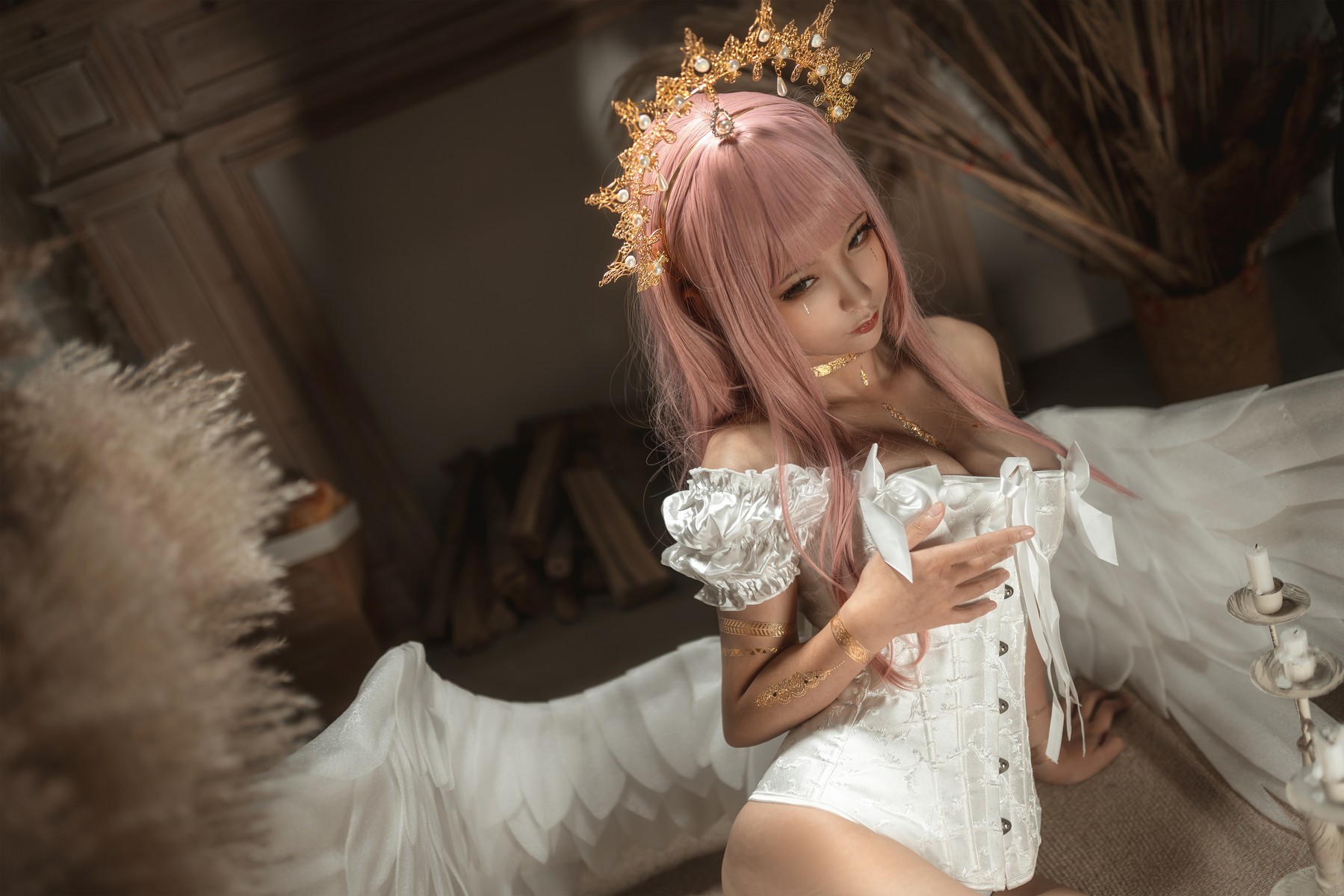 Cosplay 蠢沫沫Chunmomo 沫沫真爱版 天使本-圣天使 29