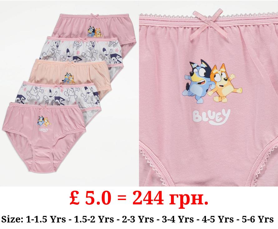 Bluey Character Briefs 5 Pack