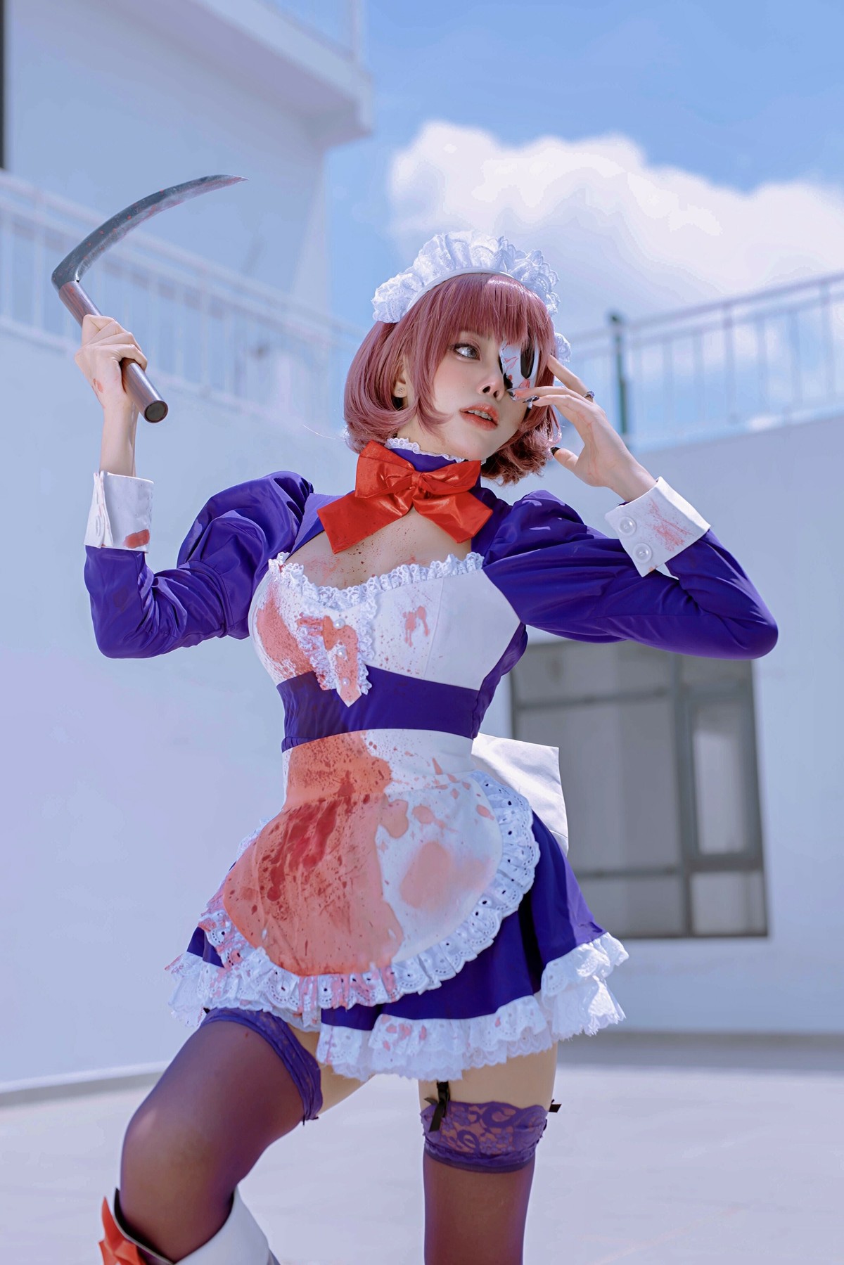 萝莉Byoru Cosplay メイド仮面 Maid Mask 3