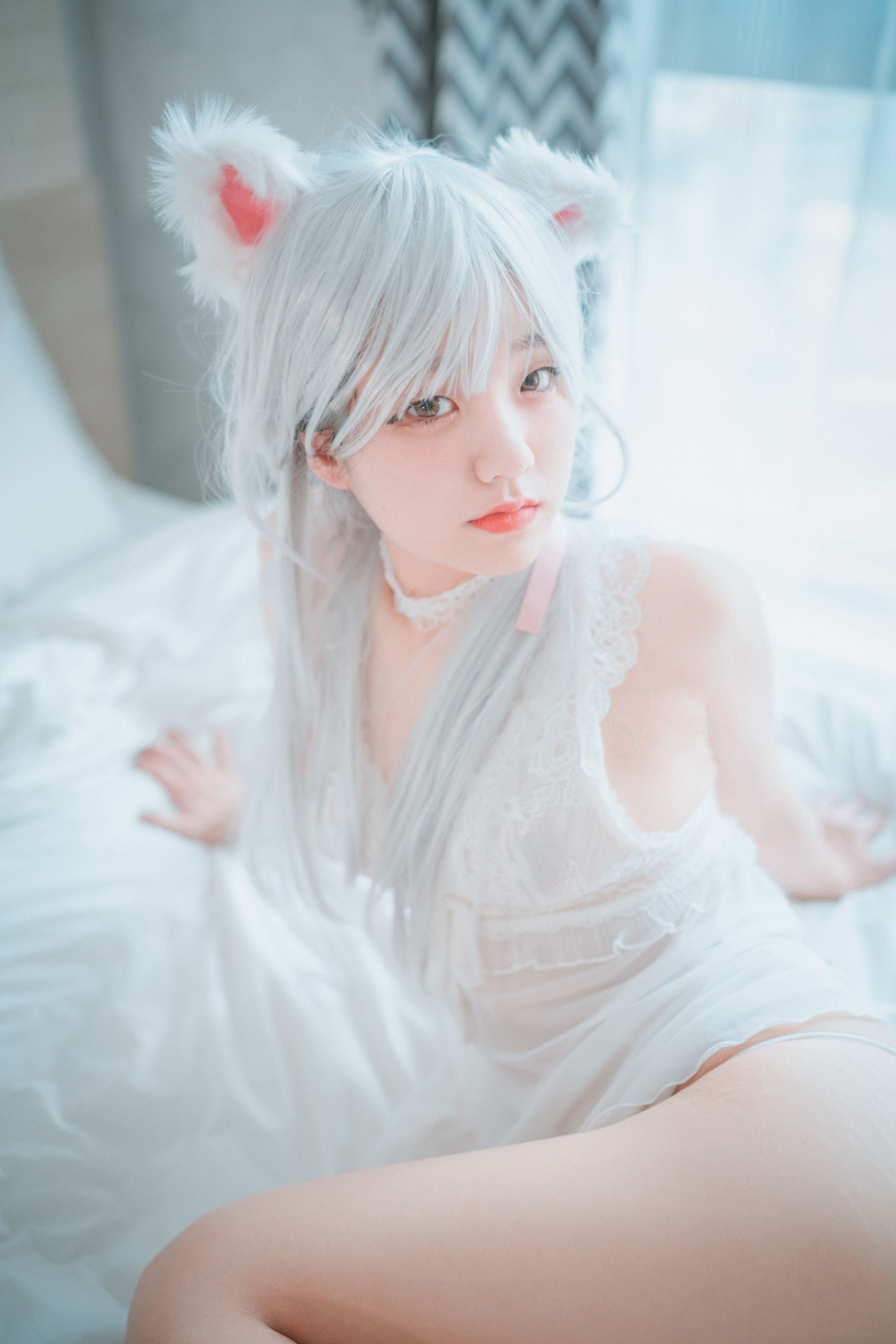 Jenny (정제니) - [DJAWA] Schwarz und Weiß Katzenmädchen [66P-463MB] 19