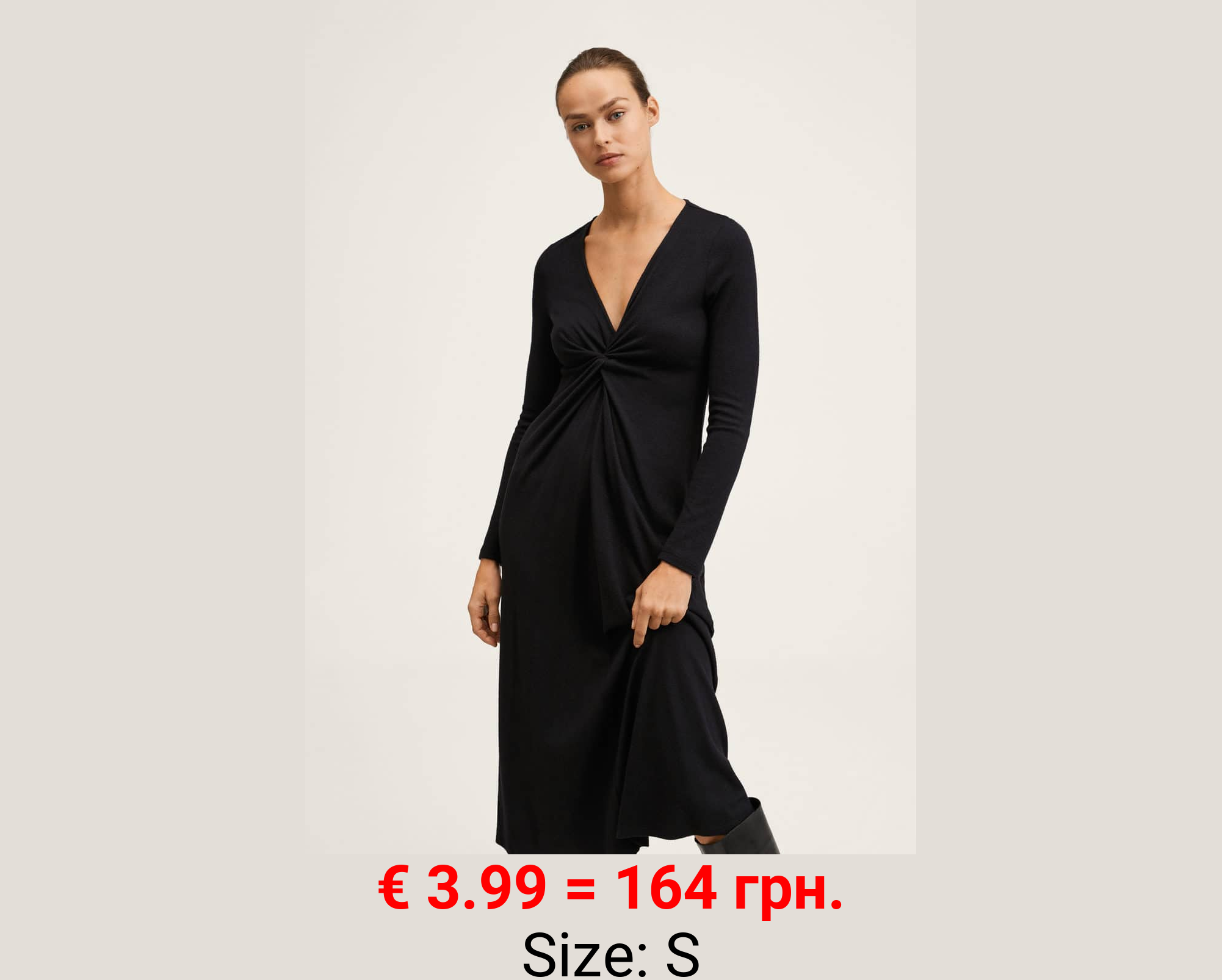 Vestido punto nudo