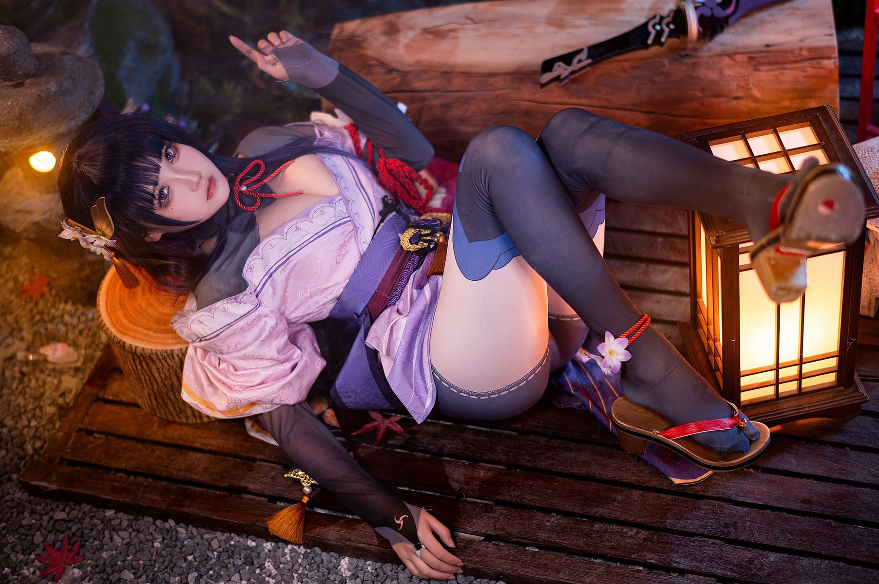 Cosplay 伊喵君 景三 八重 雷神 双倍快乐 16