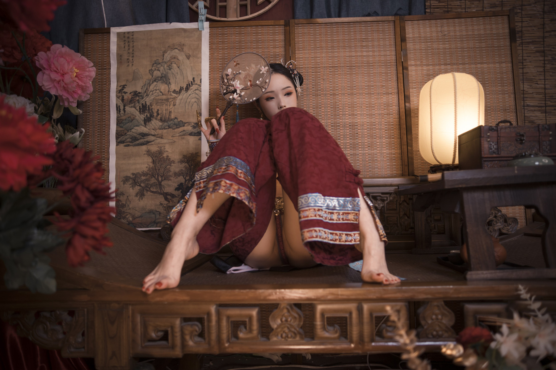 Cosplay 钛合金大粑粑 满清服饰 23