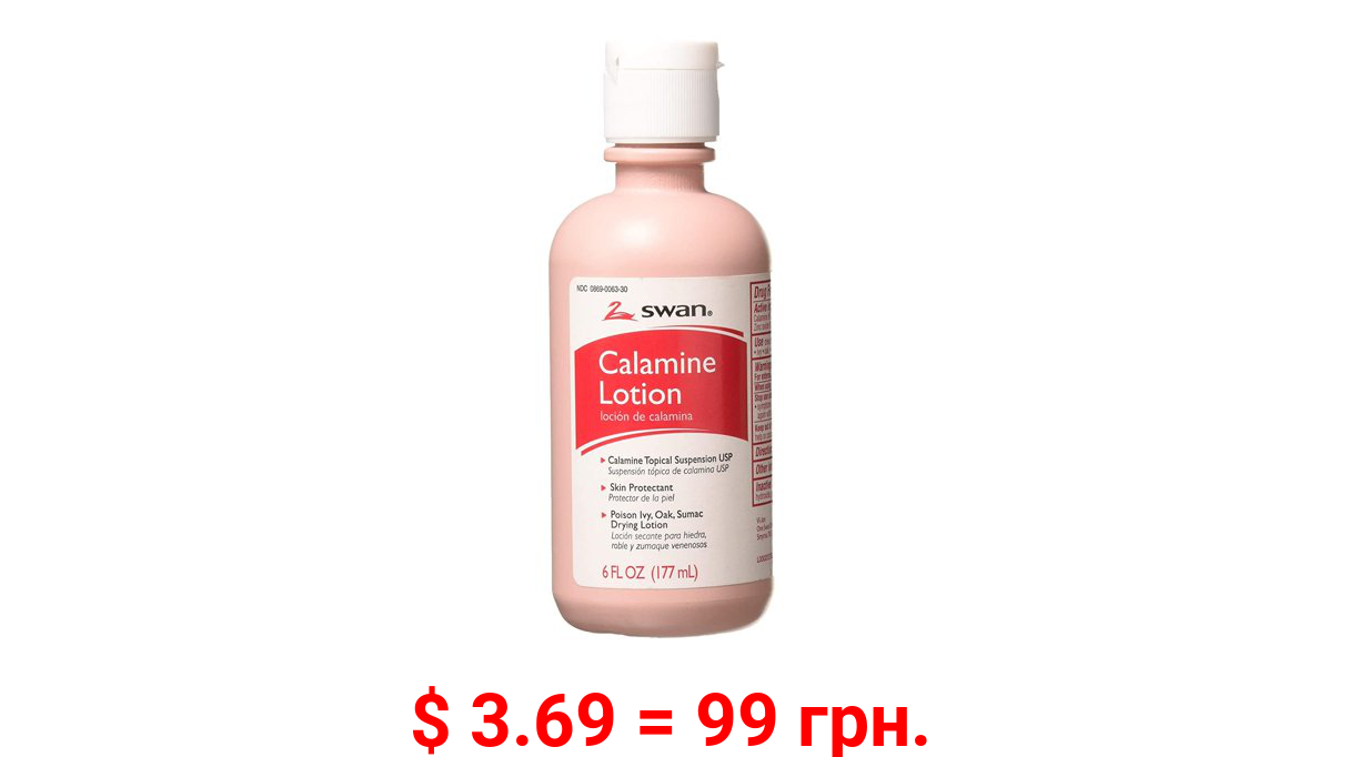 Anti-Itched Formulated to Variety of Skin Calamine Lotion 6 Oz.