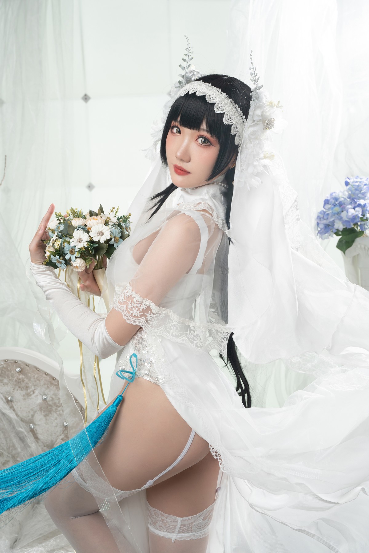 瓜希酱 Cosplay 95式花嫁 14